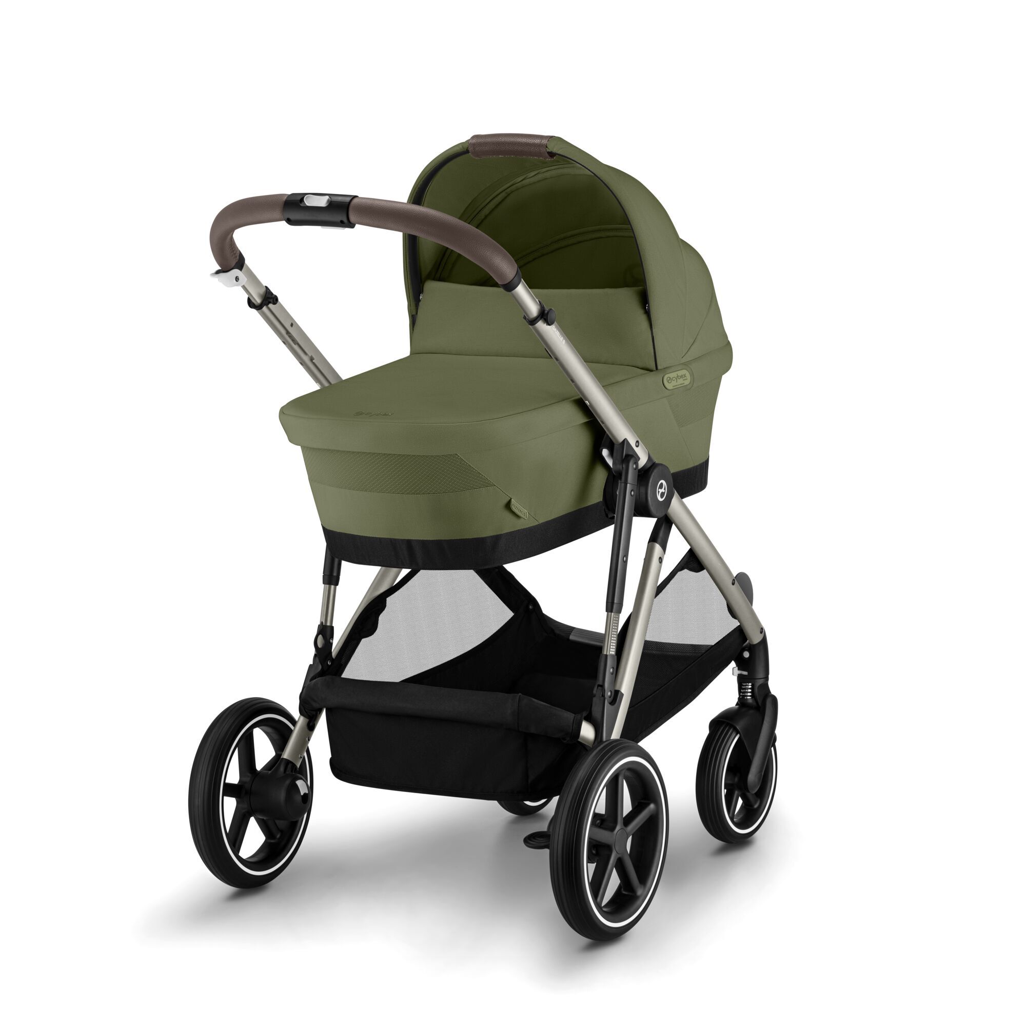 CYBEX Gazelle S Cot - Moss Green in Moss Green large-cybex-gb image number 4