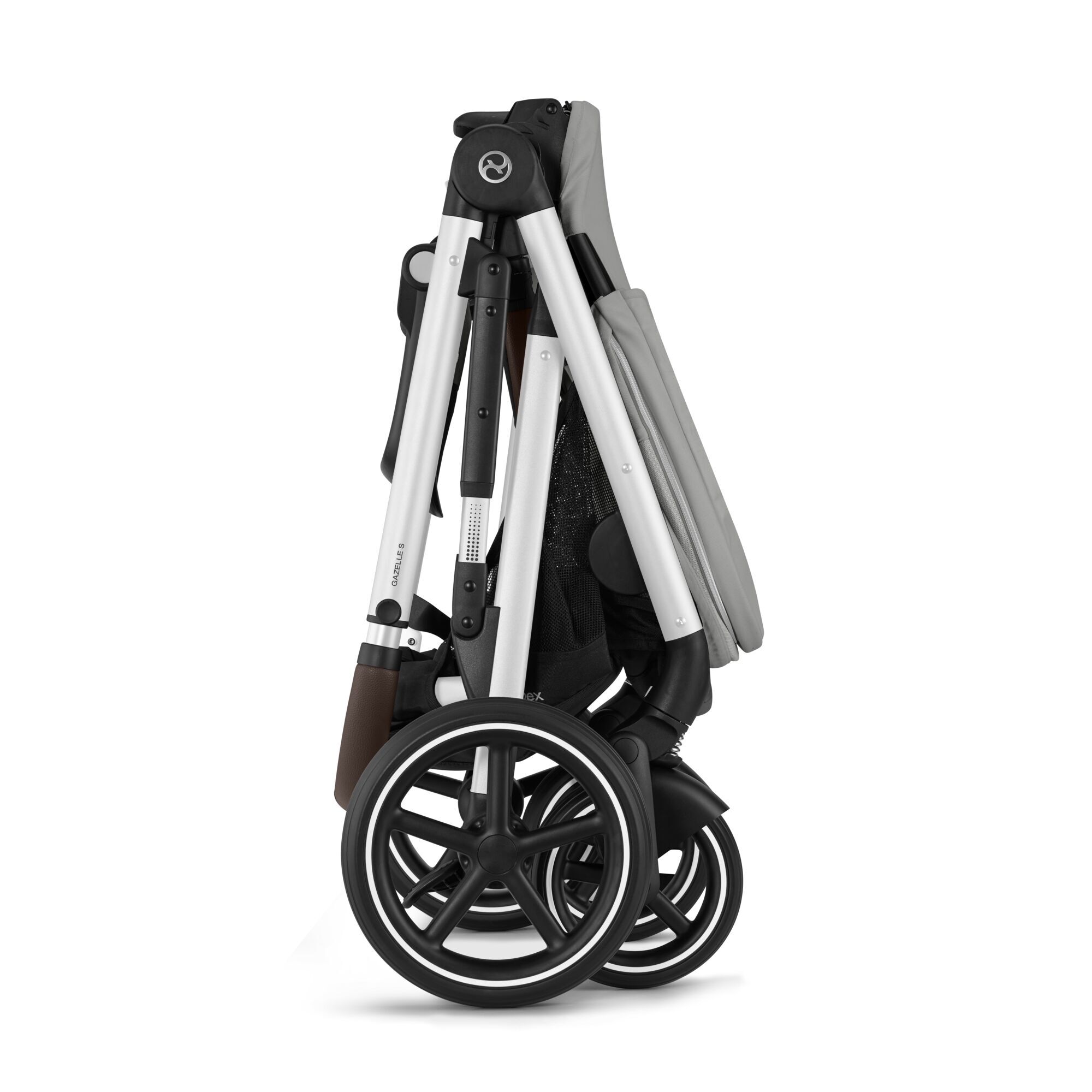 CYBEX Gazelle S - Stone Grey (Silver Frame) in Stone Grey (Silver Frame) large-cybex-gb image number 8