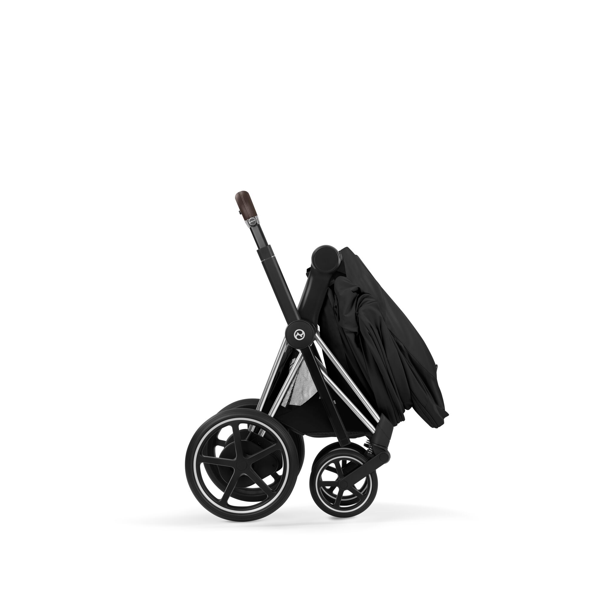 CYBEX e-Priam Frame Style - Chrome in Chrome large-cybex-us