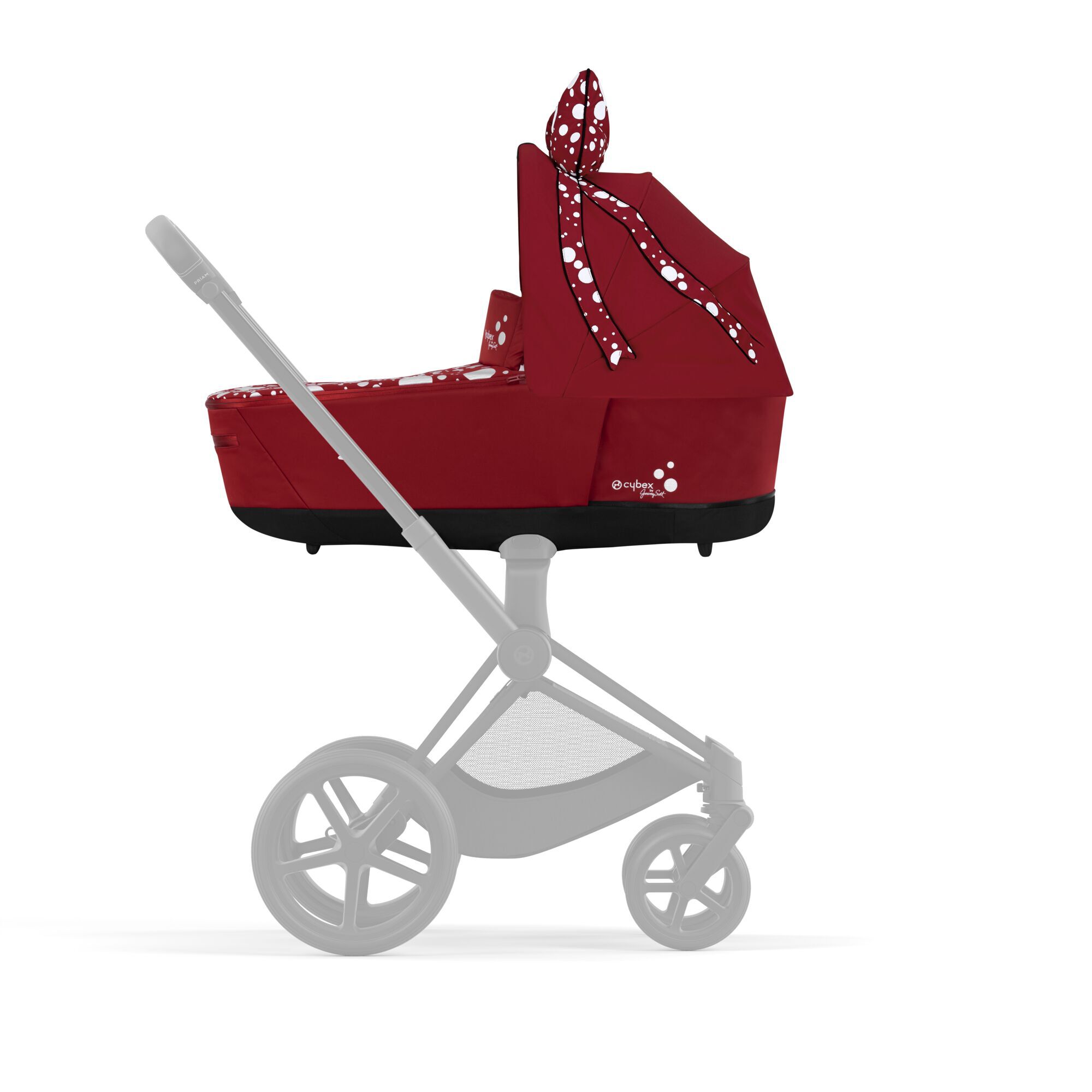 CYBEX Priam Lux Carry Cot - Petticoat Red in Petticoat Red large-cybex-cn image number 3