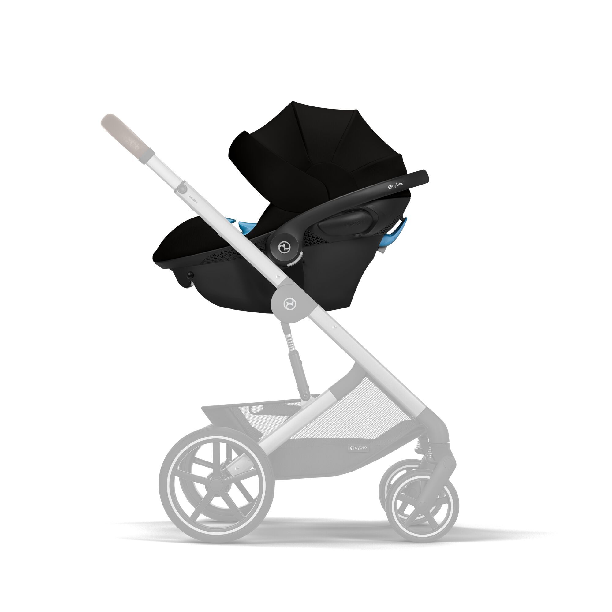 CYBEX Aton G2 Swivel with Load Leg Base - Moon Black in Moon Black large-cybex-ca image number 6