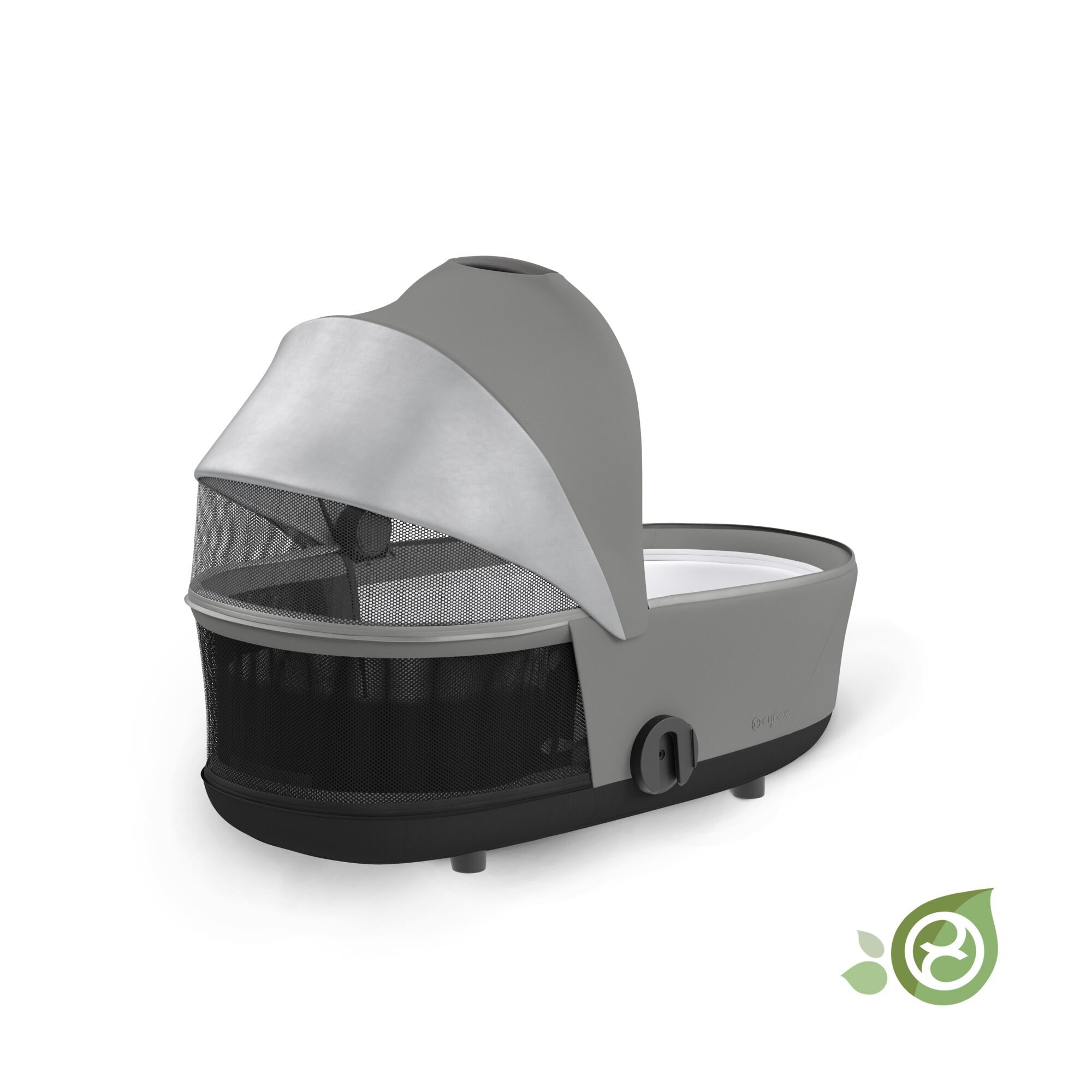 CYBEX Mios Lux Carry Cot - Pearl Grey in Pearl Grey large-cybex-neu image number 5