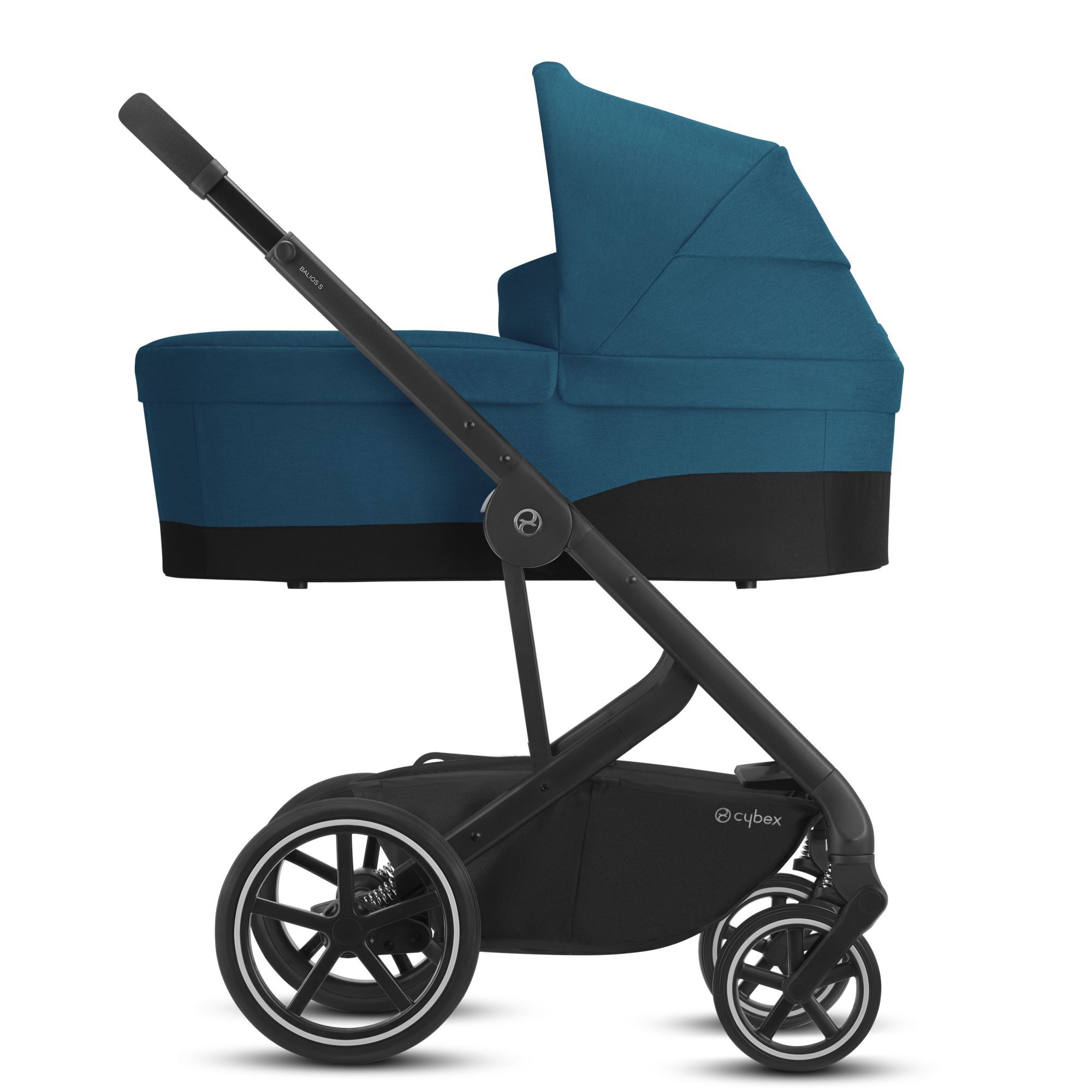 CYBEX Balios S Lux - River Blue (Black Frame) in River Blue (Black Frame) large-cybex-gb image number 2