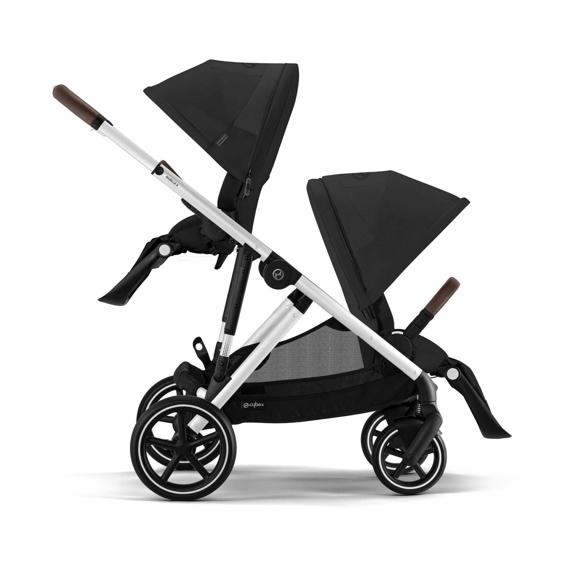 CYBEX Gazelle S - Moon Black (Silver Frame) in Moon Black (Silver Frame) large-cybex-us image number 5