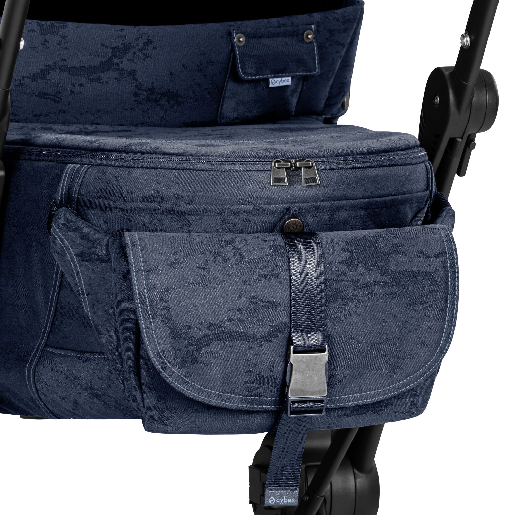 CYBEX Mios/Coya Fold Lux Carry Cot - Style Collection - Rebellious Luxury Denim Blue in Rebellious Luxury Denim Blue large-cybex-neu Bild 7