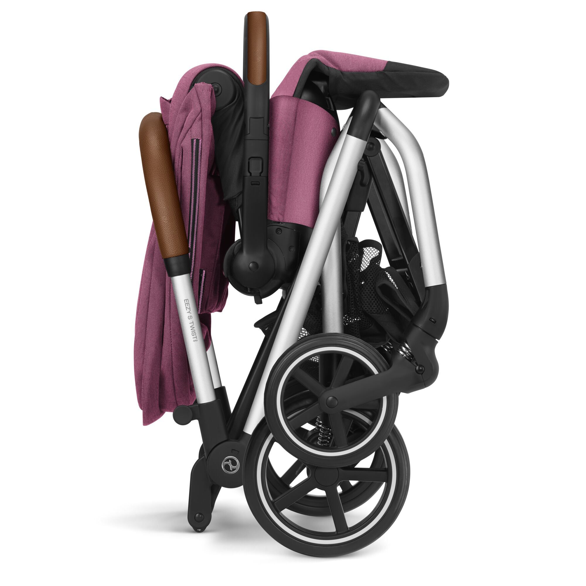 CYBEX Eezy S Twist+2 - Magnolia Pink (Silberner  Rahmen) in Magnolia Pink (Silver Frame) large-cybex-neu Bild 5