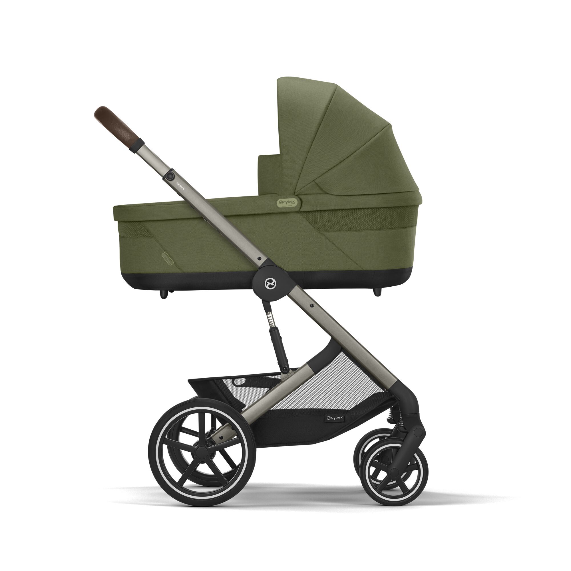 CYBEX Balios S Lux - Moss Green in Moss Green (Taupe Frame) large-cybex-gb image number 3