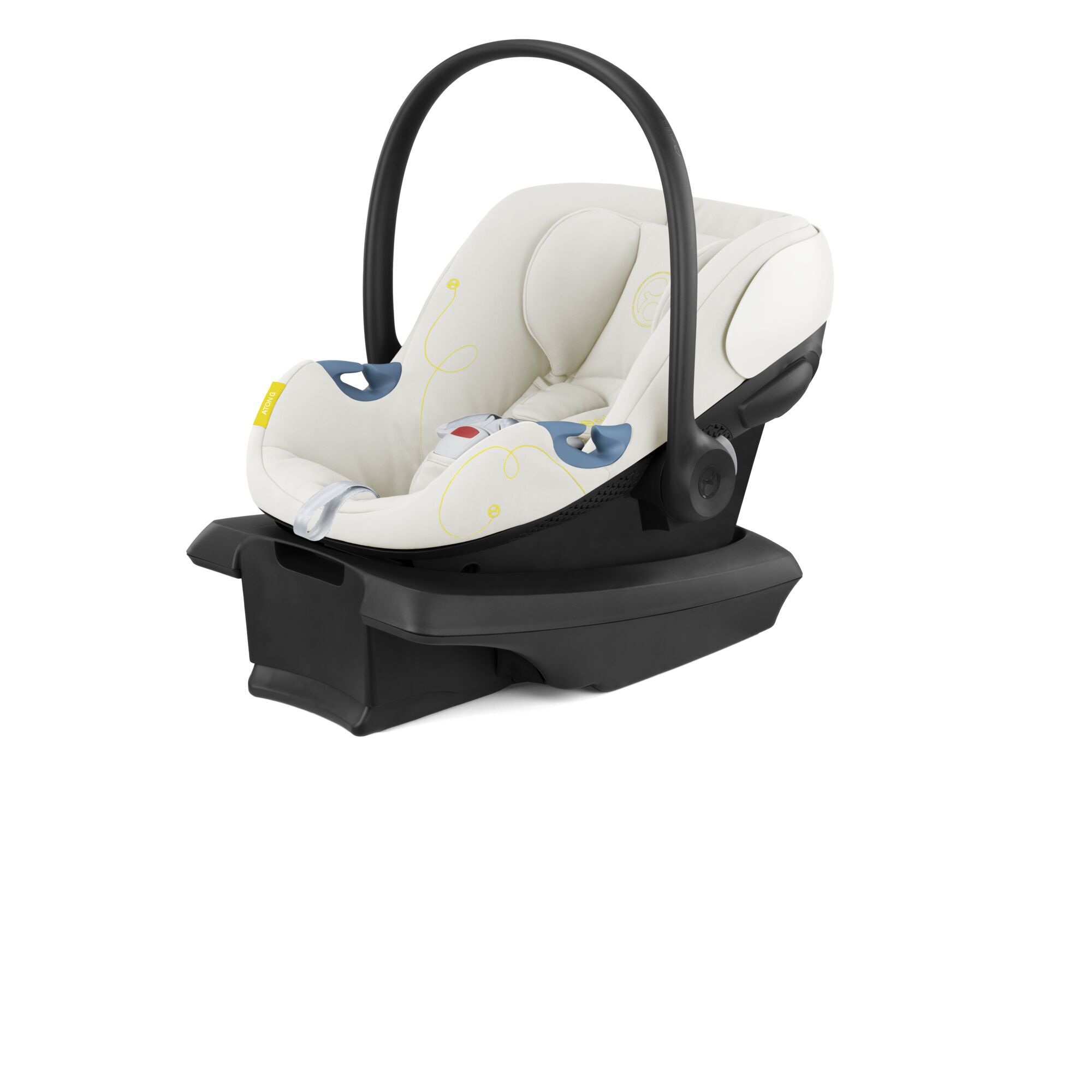 CYBEX Eos and Aton G Travel System - Seashell Beige in Seashell Beige (Black Frame) large-cybex-us image number 5