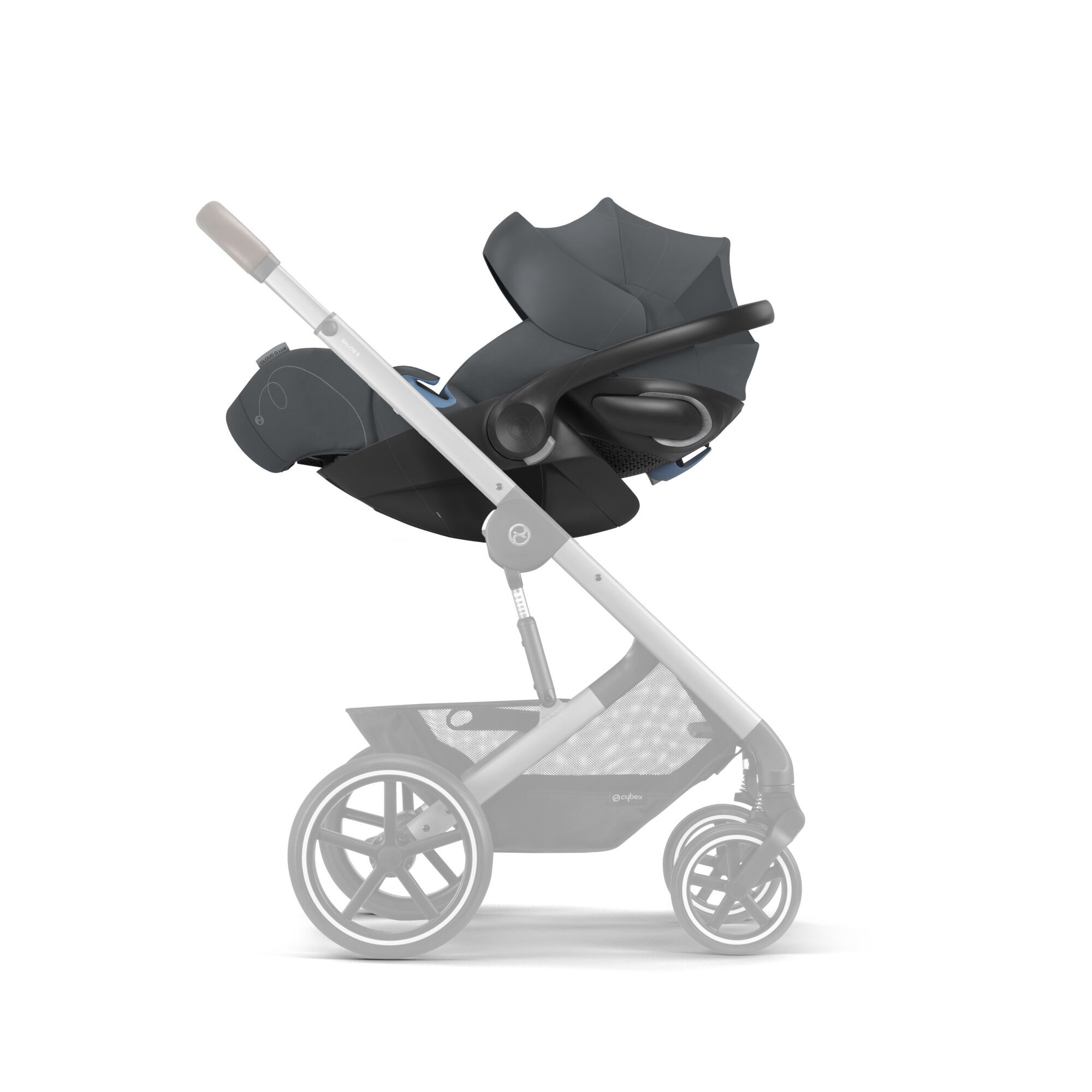 CYBEX Cloud G Lux with SensorSafe - Monument Grey in Monument Grey large-cybex-us image number 6