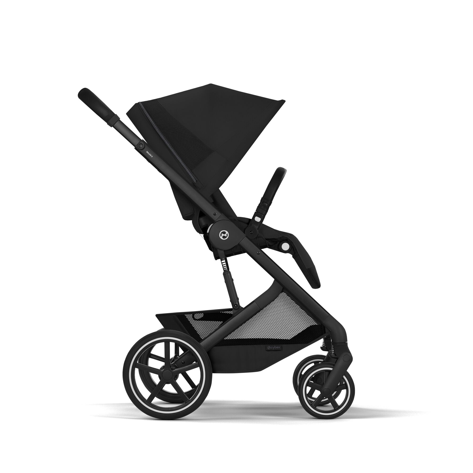 CYBEX Balios S Lux with Balios Cot S Lux - Moon Black (Black Frame) in Moon Black (Black Frame) large-cybex-gb image number 5