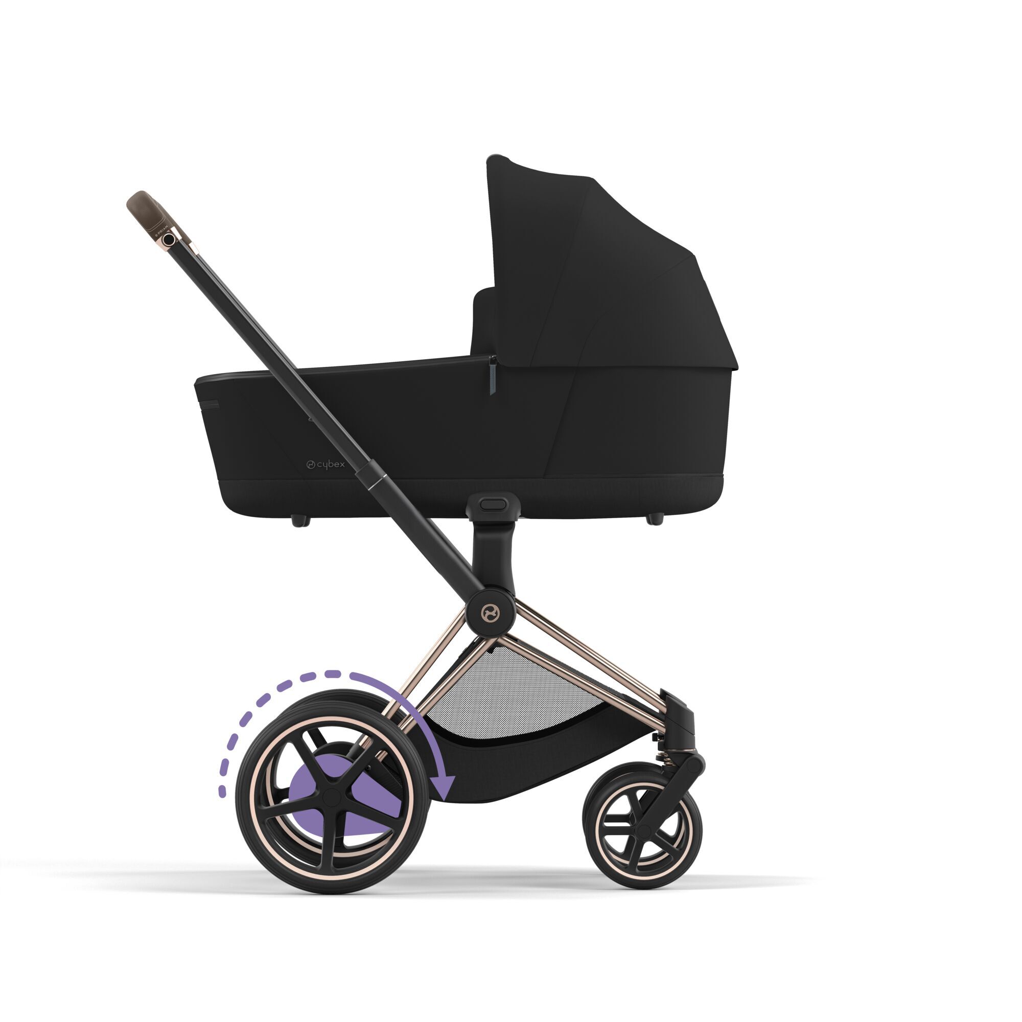 CYBEX e-Priam Frame - Rosegold in Rosegold large-cybex-au image number 4