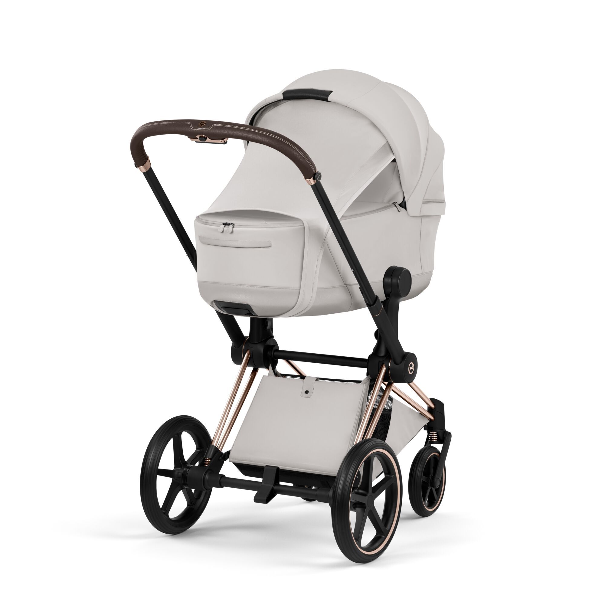 CYBEX Priam Fold Lux Carry Cot - Style Collection - City Grey in City Grey large-cybex-imea
