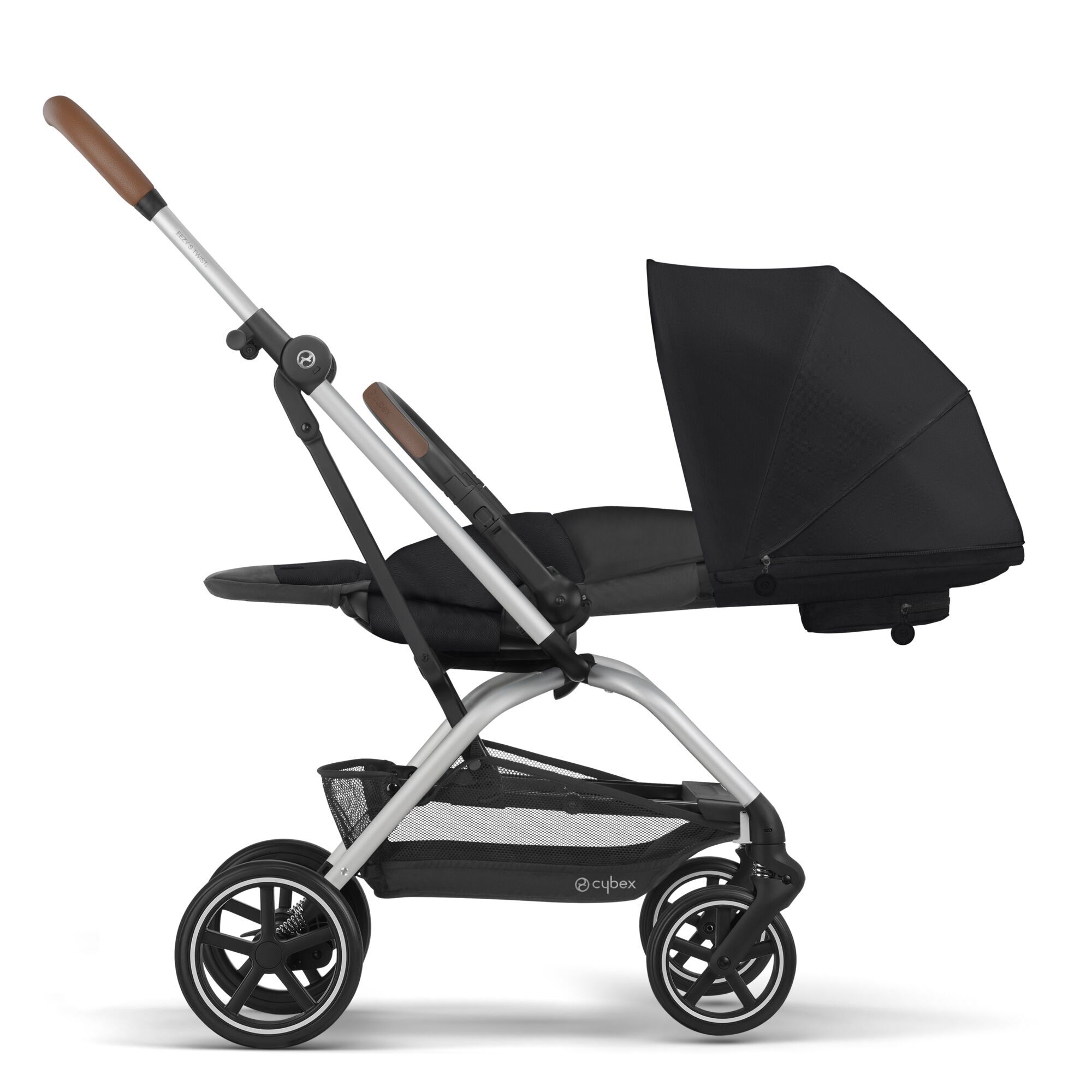 CYBEX Eezy S Twist+2 - Deep Black (Silver Frame) in Deep Black (Silver Frame) large-cybex-gb image number 4