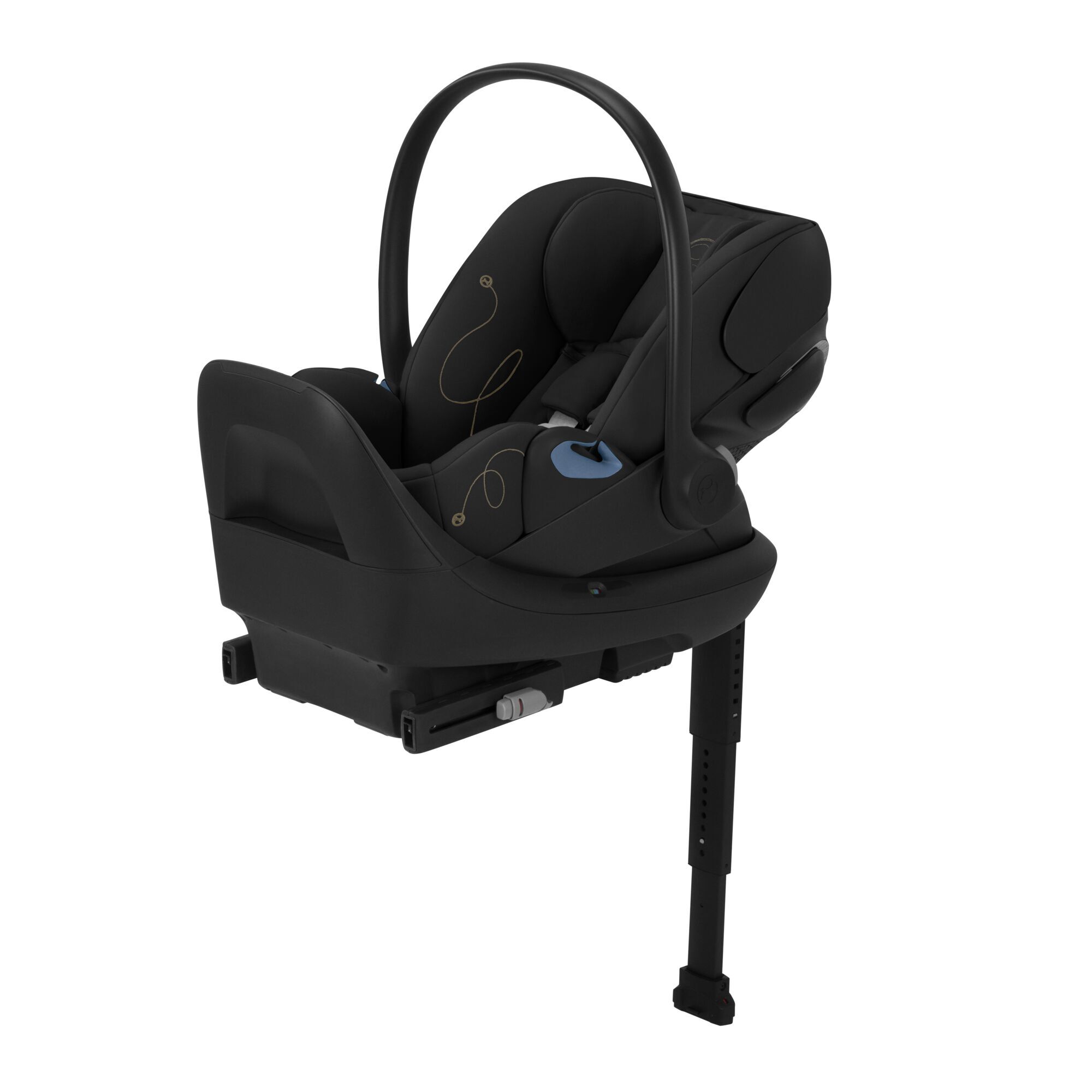 CYBEX Cloud G Lux with SensorSafe - Moon Black in Moon Black large-cybex-us image number 2