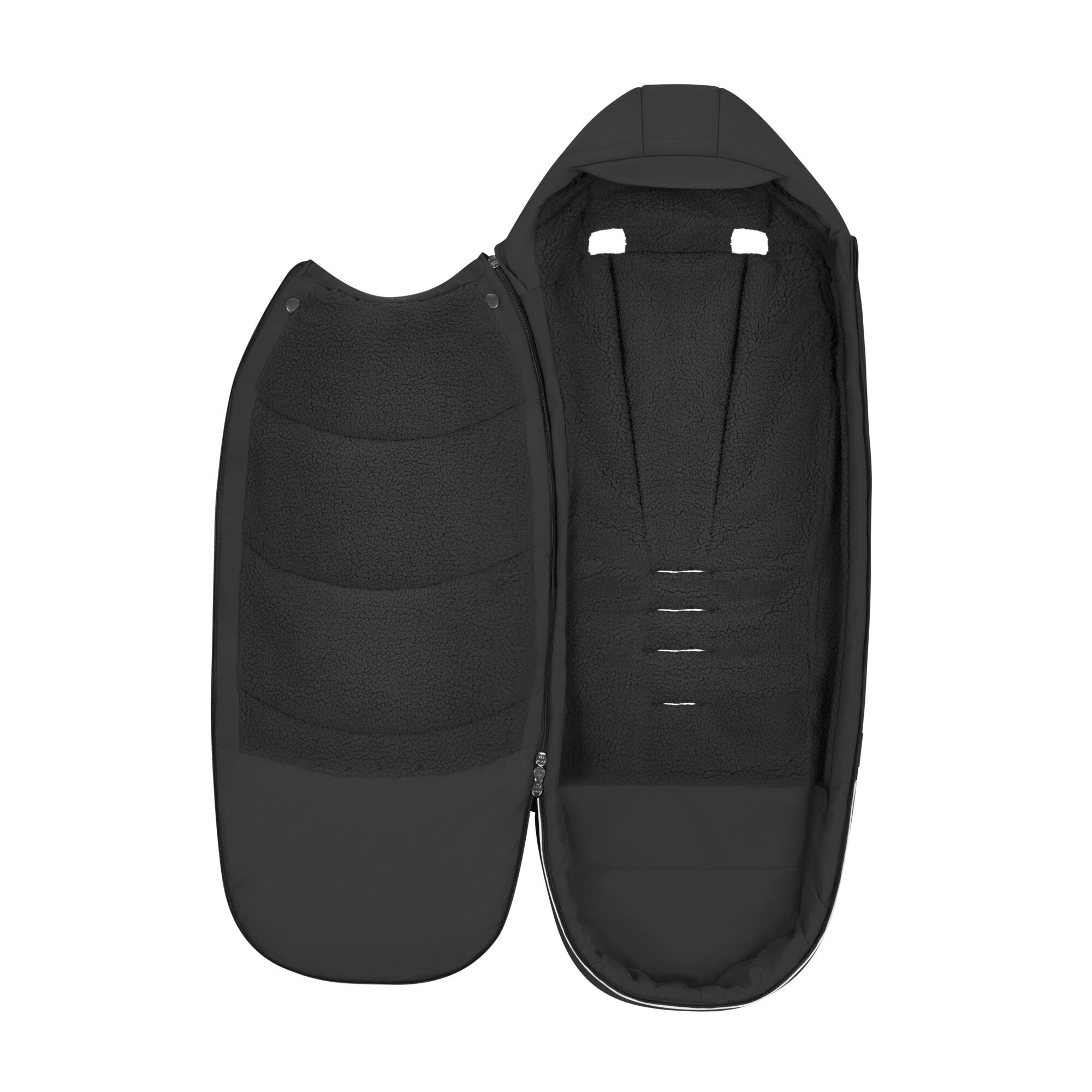 CYBEX Platinum Footmuff - Sepia Black in Sepia Black large-cybex-us image number 3