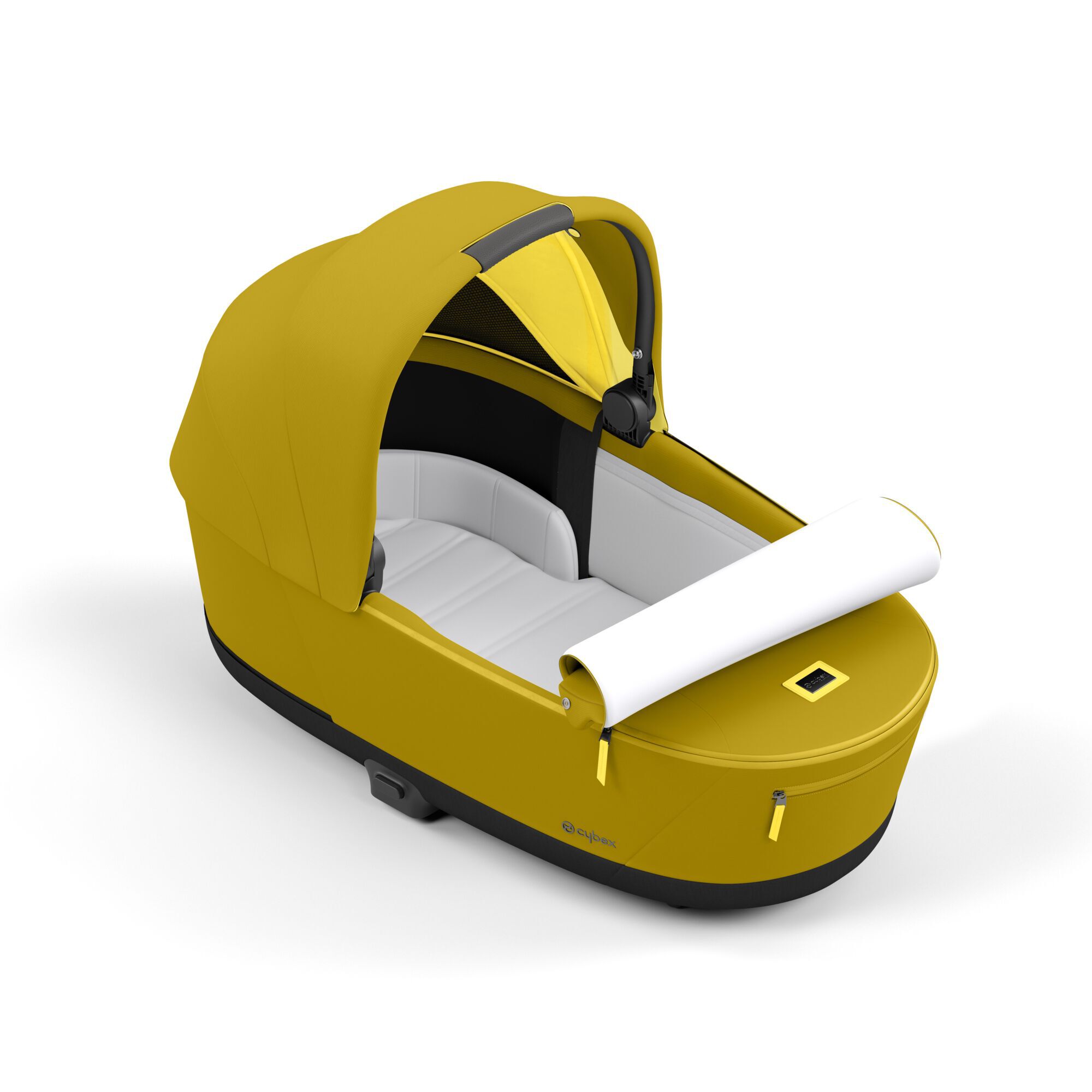 CYBEX Priam Lux Carry Cot - Mustard Yellow in Mustard Yellow large-cybex-au image number 2