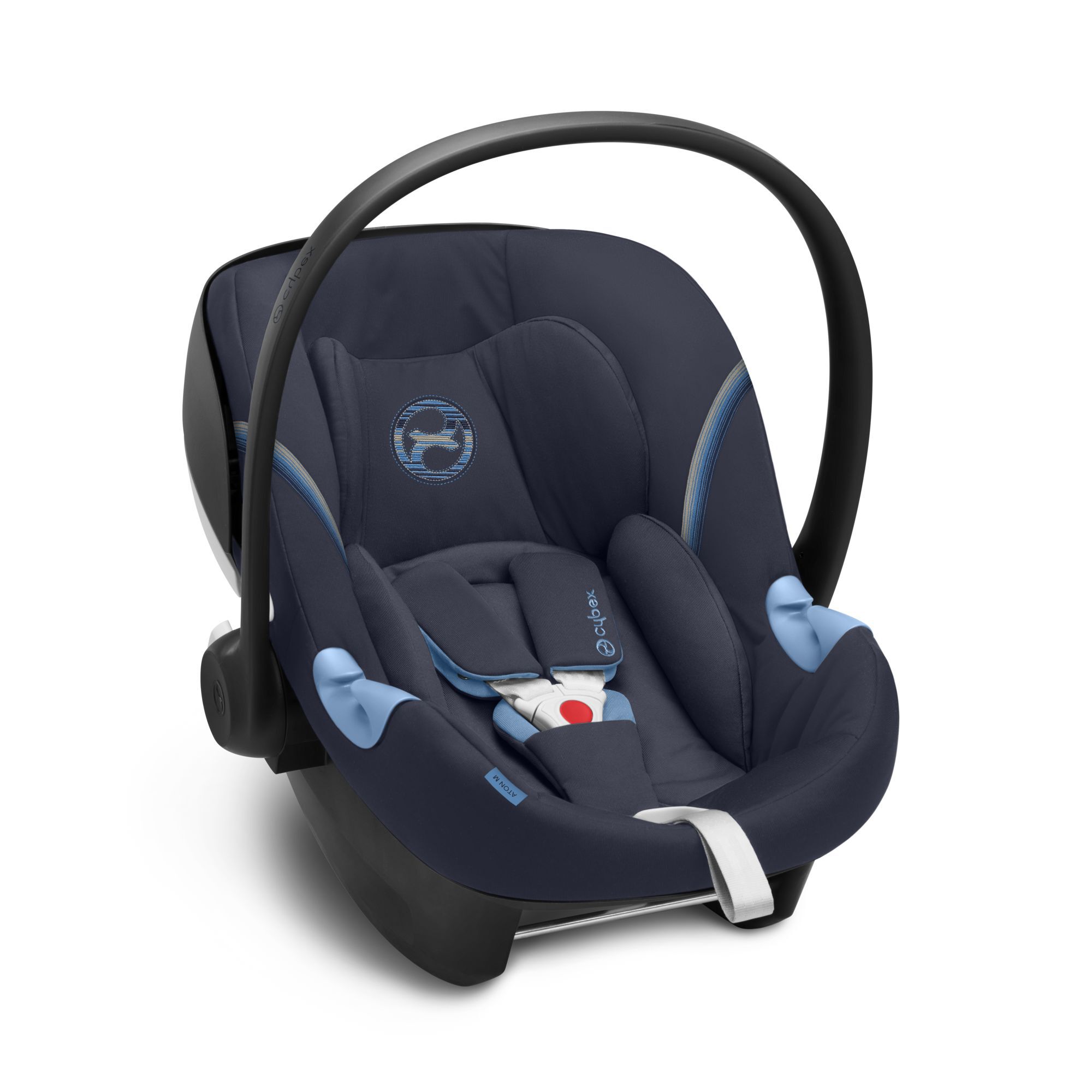CYBEX Aton M i-Size - Navy Blue in Navy Blue large-cybex-neu image number 2