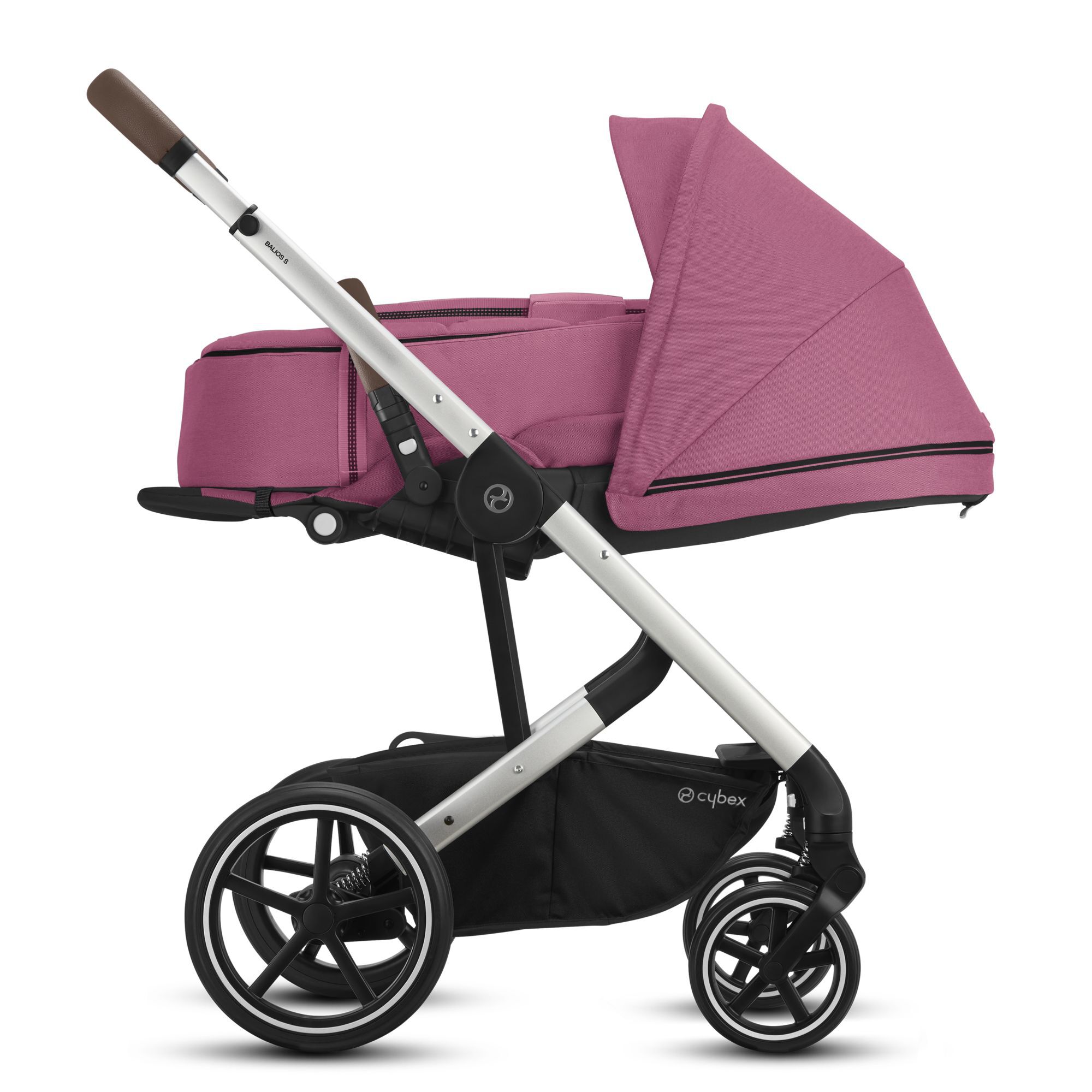 CYBEX Balios S Lux - Magnolia Pink (Silver Frame) in Magnolia Pink (Silver Frame) large-cybex-gb image number 4