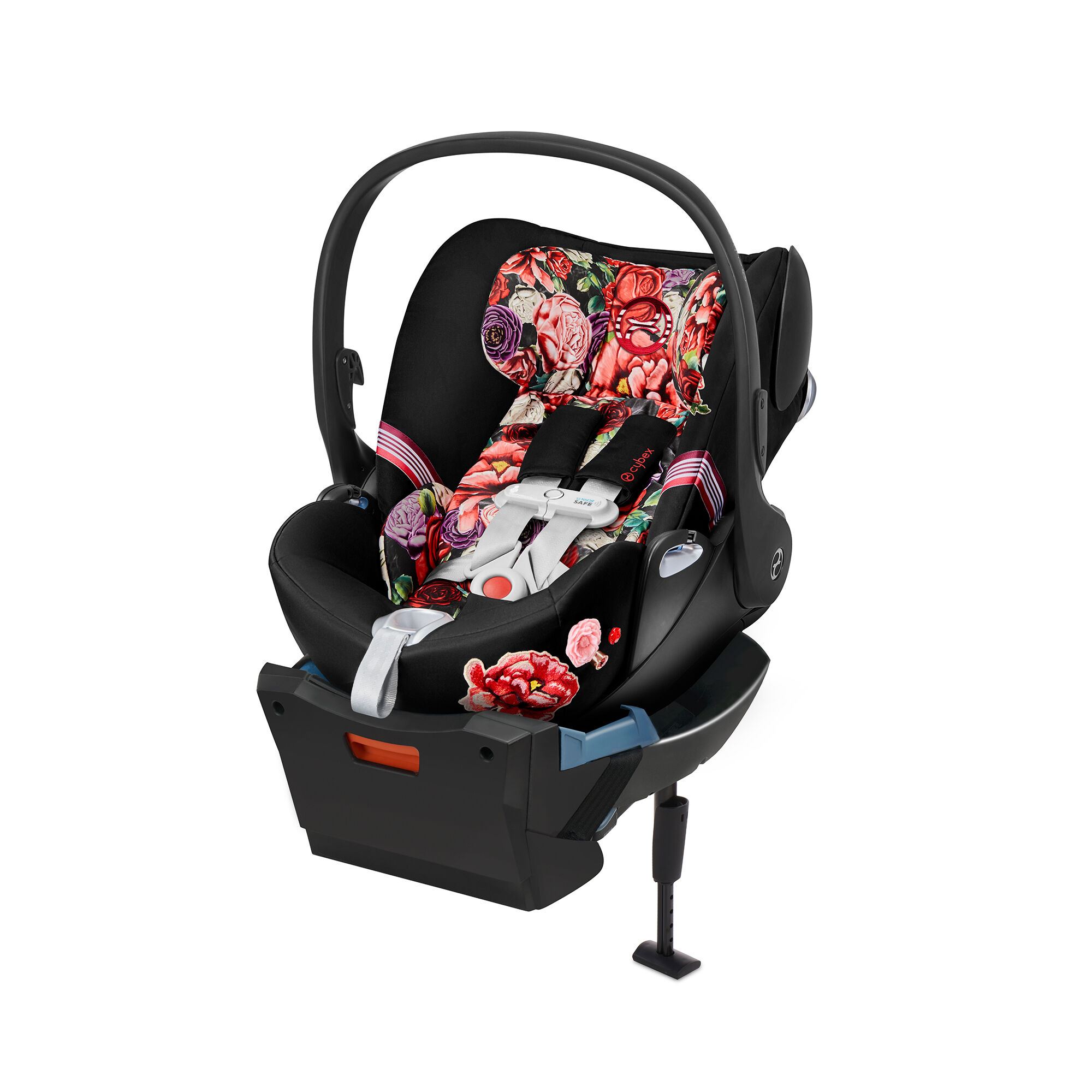 CYBEX Cloud Q SensorSafe - Spring Blossom Dark in Spring Blossom Dark large-cybex-us image number 2