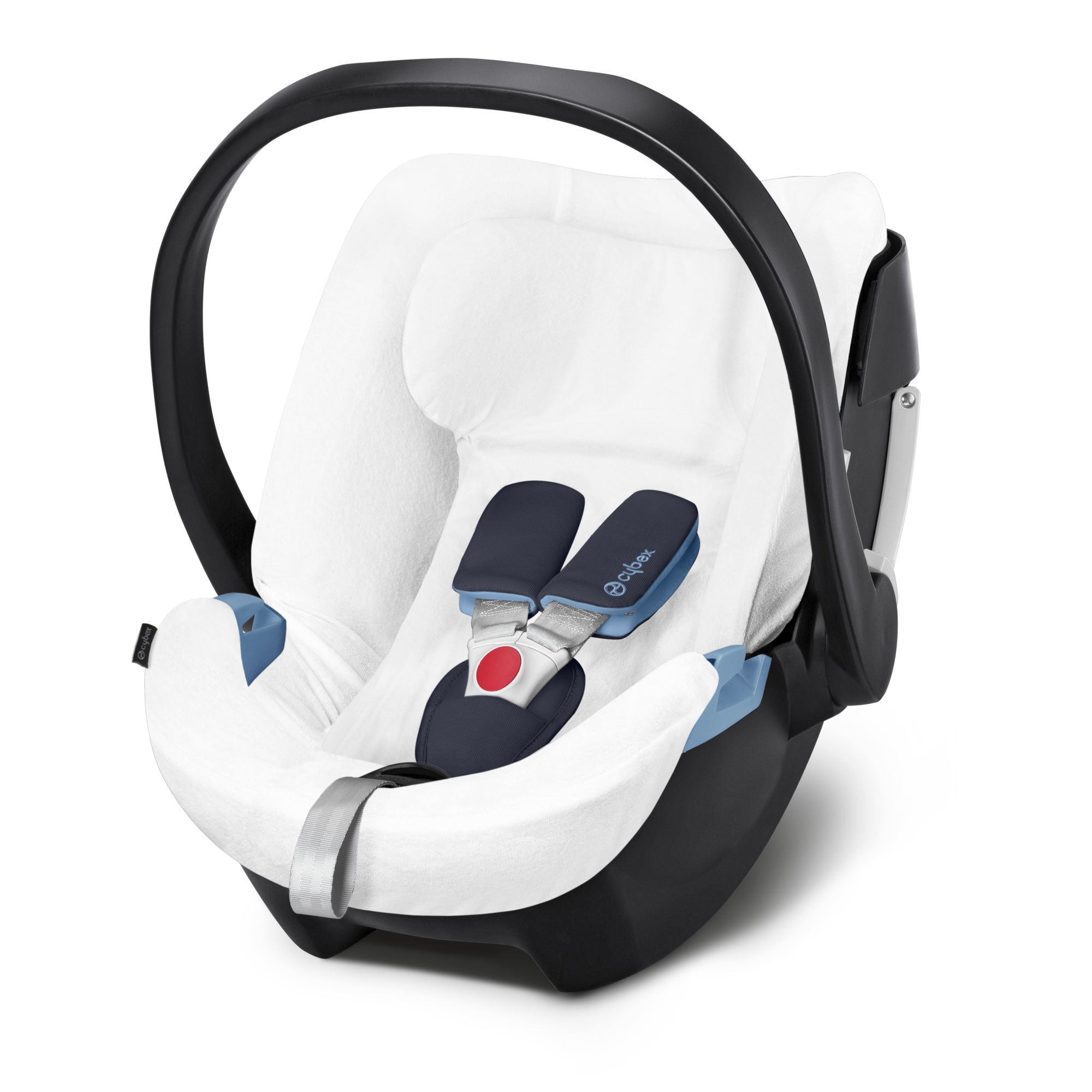 CYBEX Aton 5 Summer Cover - White in White large-cybex-row image number 1