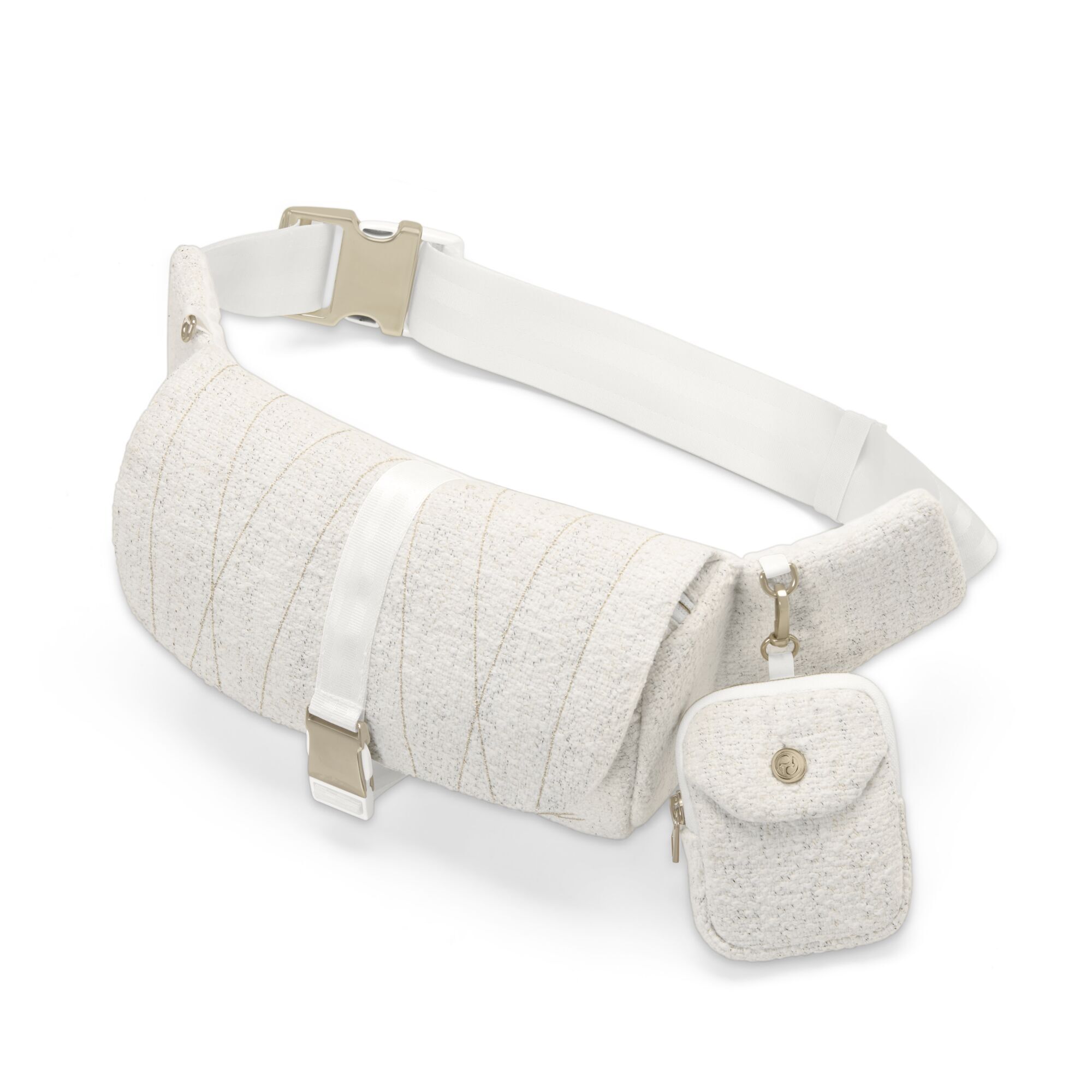 CYBEX Belt Bag Boucle - Cream White (Boucl&eacute;) in Cream White (Boucl&eacute;) large-cybex-neu Bild 1
