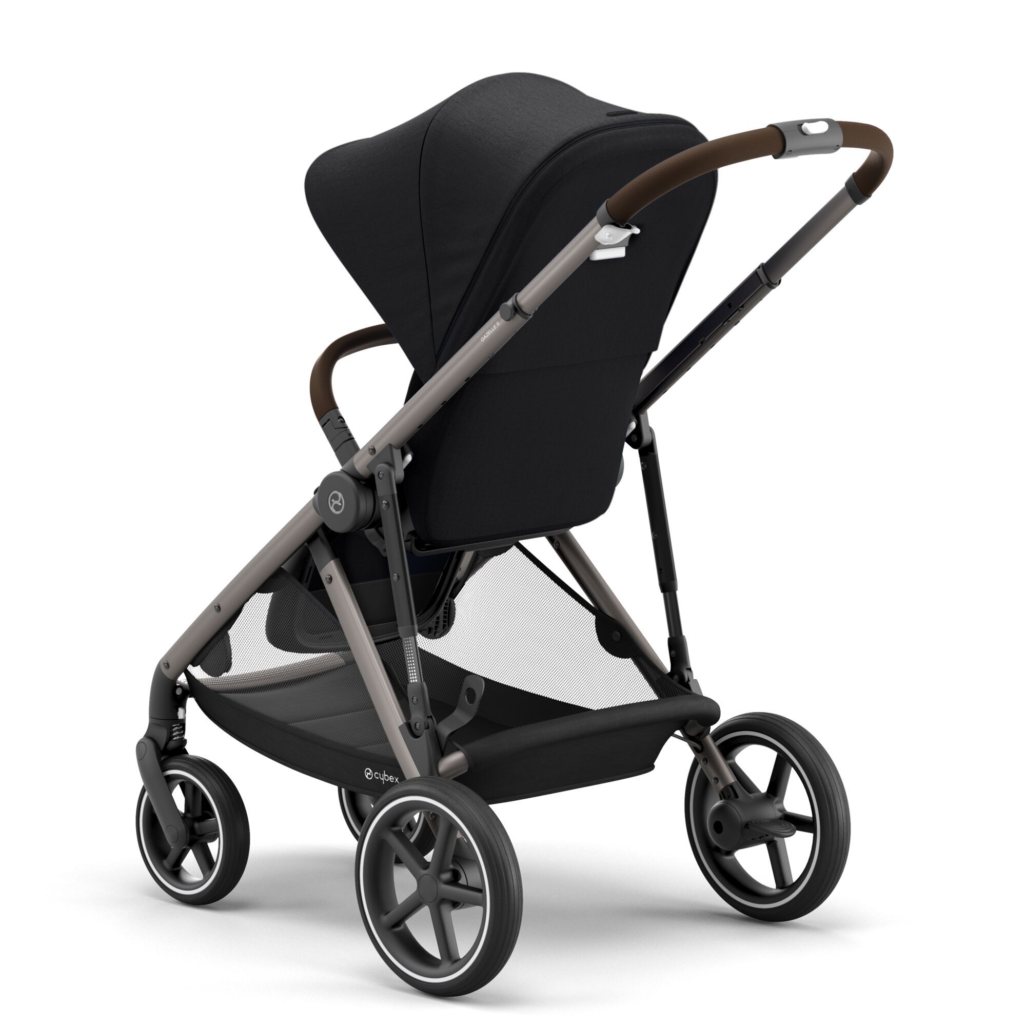 CYBEX Gazelle S - Deep Black (Taupe Frame) in Deep Black (Taupe Frame) large-cybex-neu Bild 8