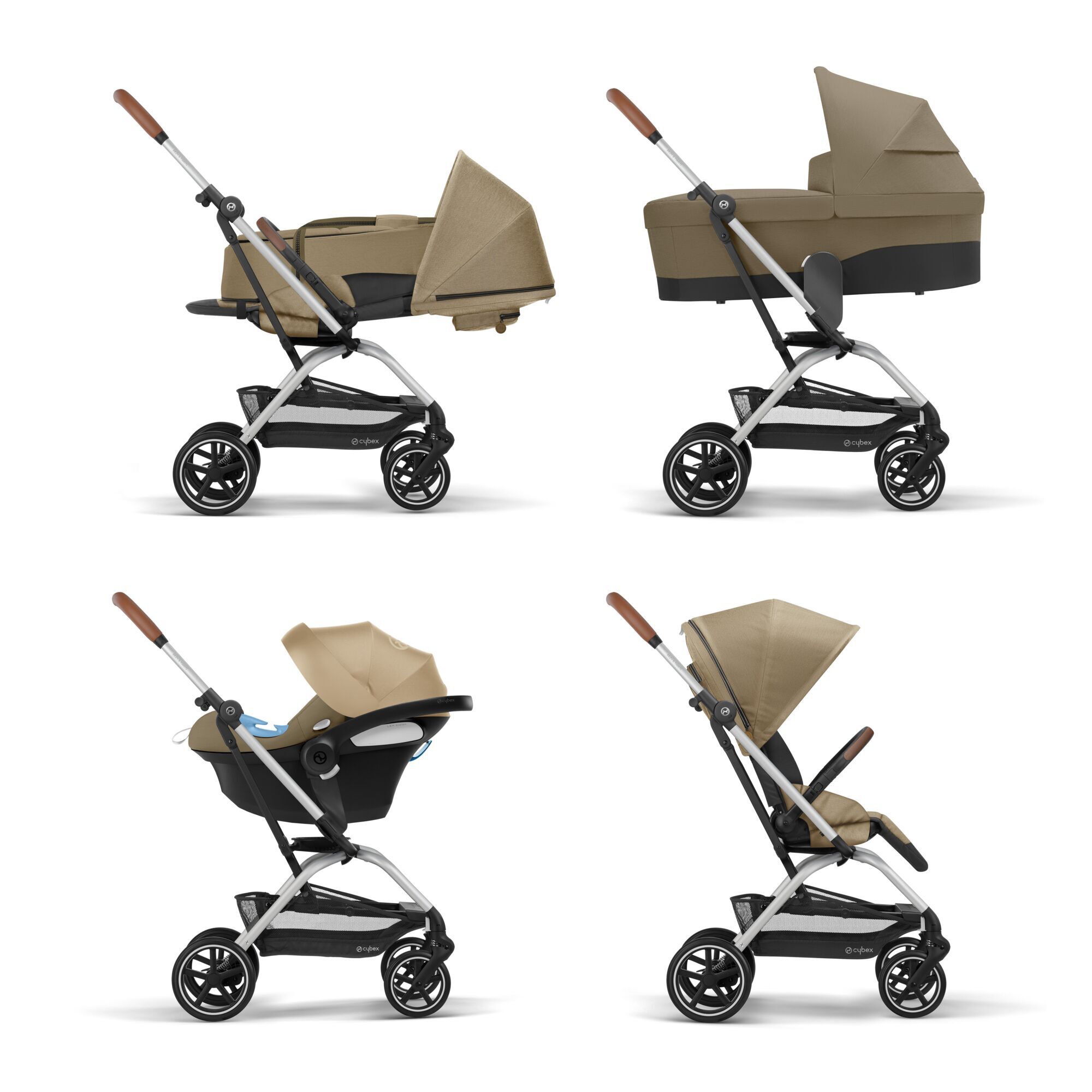 CYBEX Eezy S Twist+2 - Classic Beige (Silberner  Rahmen) in Classic Beige (Silver Frame) large-cybex-neu Bild 7