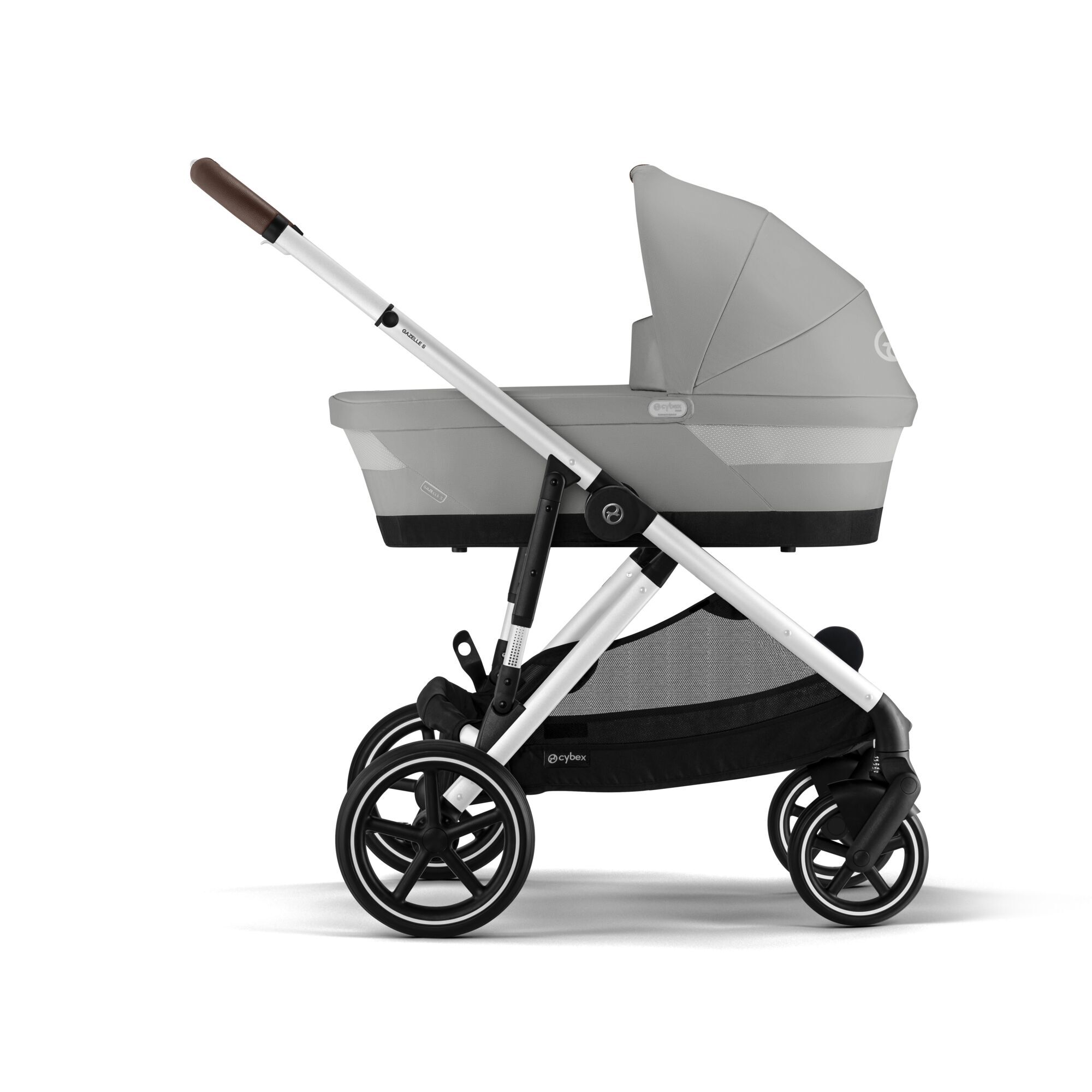 CYBEX Gazelle S - Stone Grey (Silver Frame) in Stone Grey (Silver Frame) large-cybex-imea image number 2