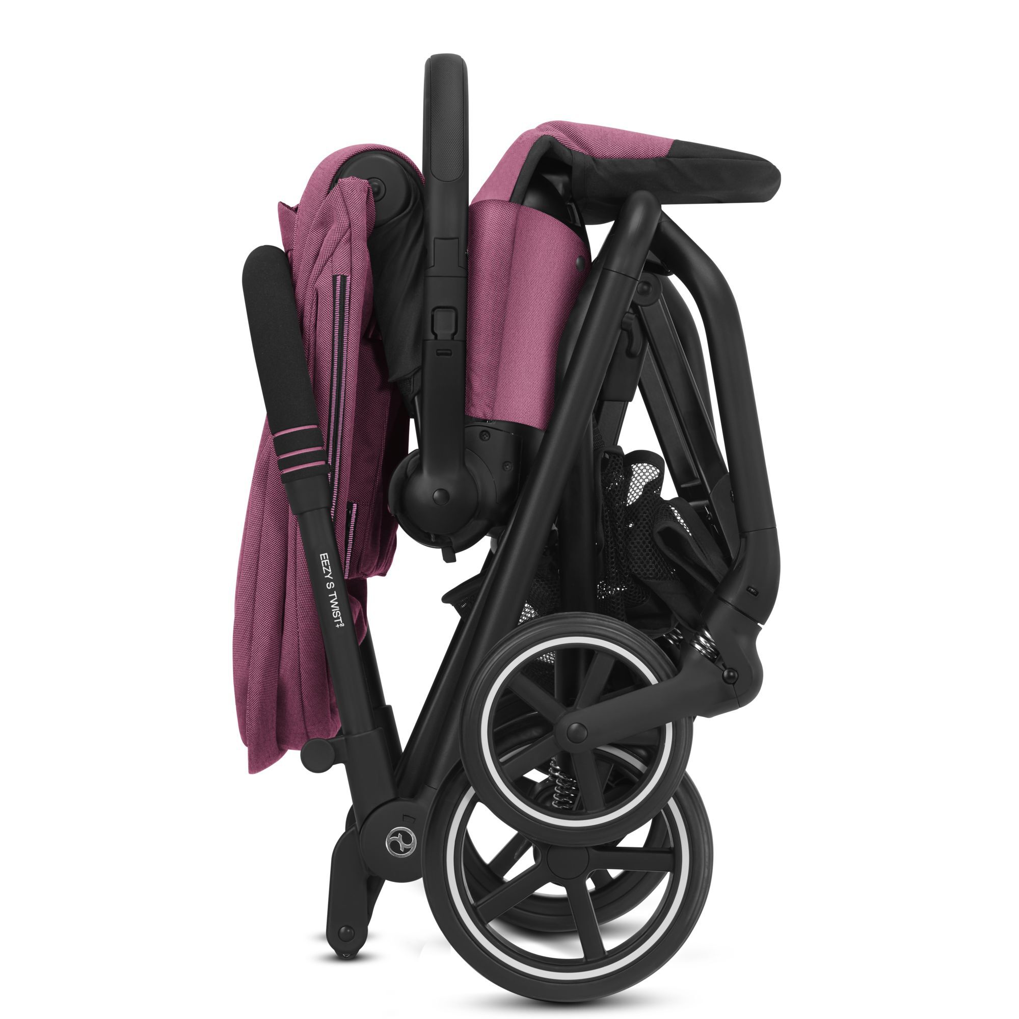 CYBEX Eezy S Twist+2 - Magnolia Pink (Black Frame) in Magnolia Pink (Black Frame) large-cybex-gb image number 4