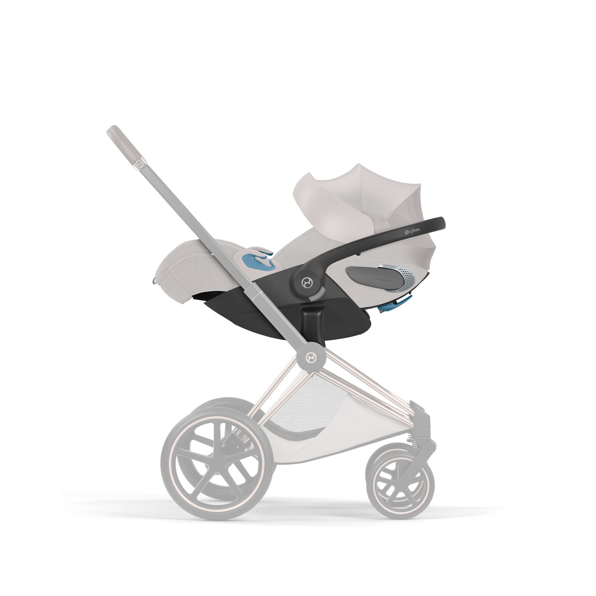 CYBEX Cloud T with Load Leg Base - City Grey in City Grey large-cybex-us image number 7
