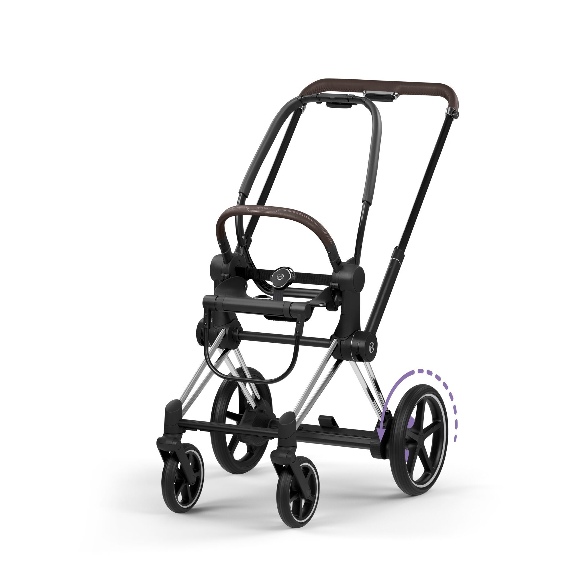 CYBEX e-Priam Frame - Style Collection - Chrome in Chrome large-cybex-neu Bild 1