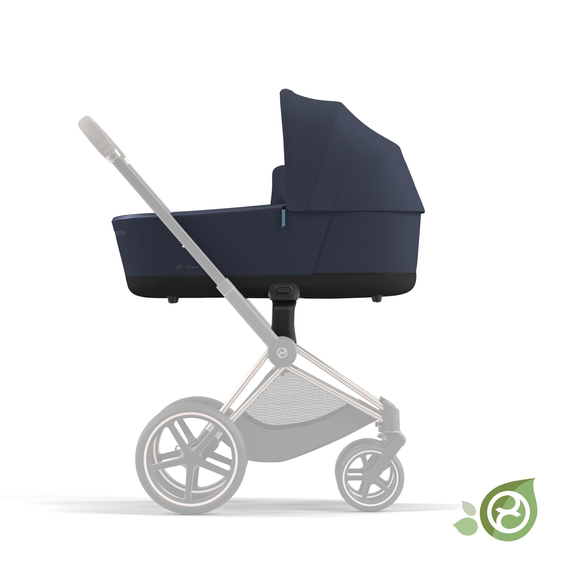 CYBEX Priam Lux Carry Cot - Dark Navy in Dark Navy large-cybex-cn image number 7
