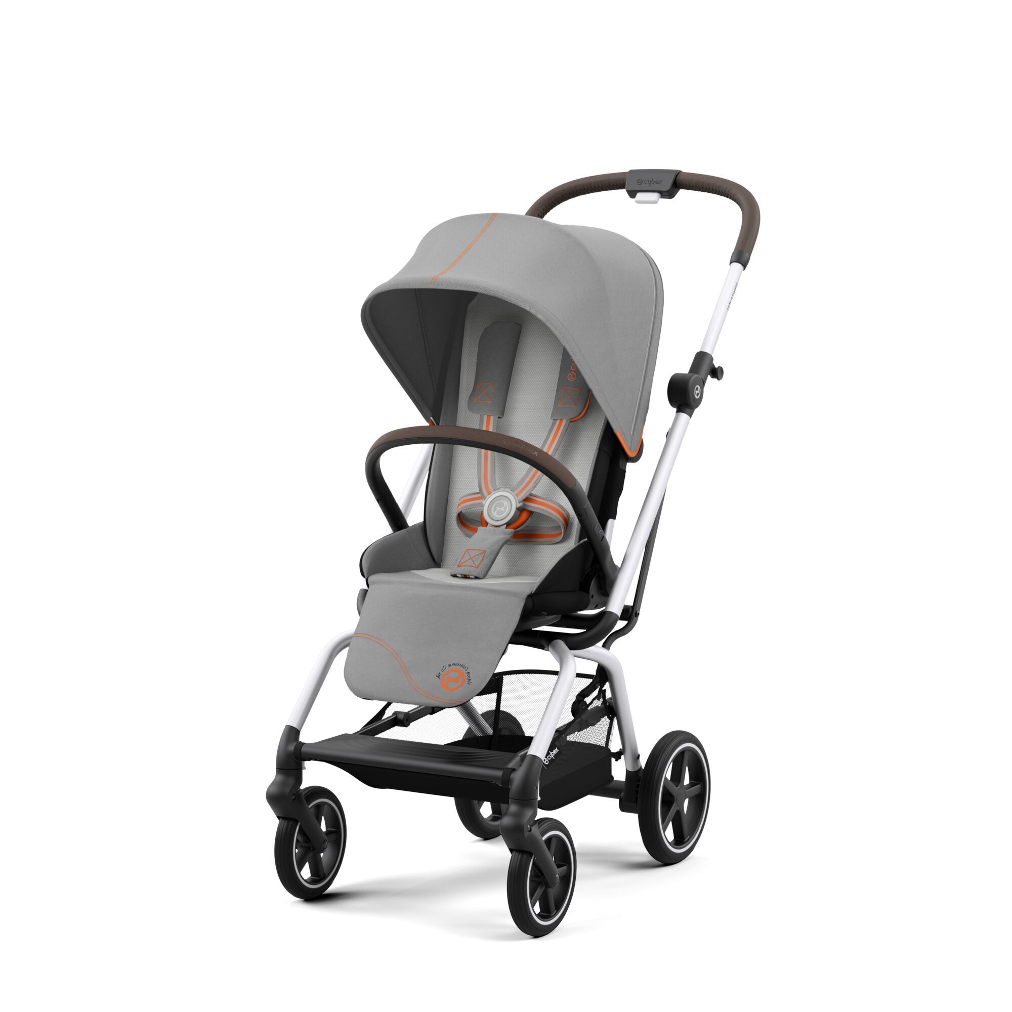 CYBEX Eezy S Twist+2 2023 - Lava Grey in Lava Grey (Silver Frame) large-cybex-gb image number 2