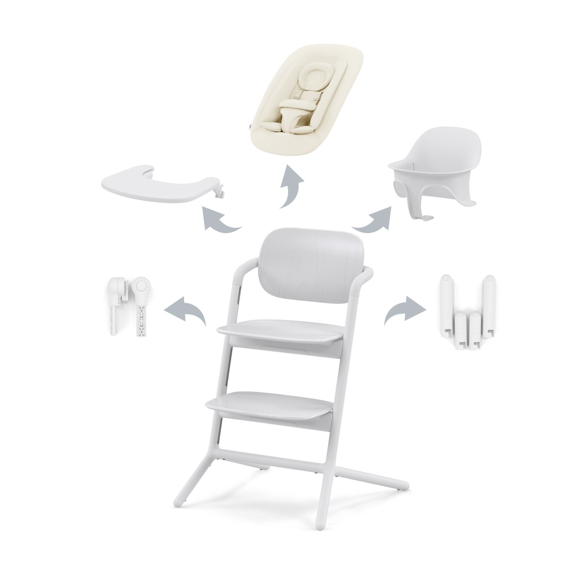 CYBEX Lemo 4-in-1 - All White in All White large-cybex-cn image number 1