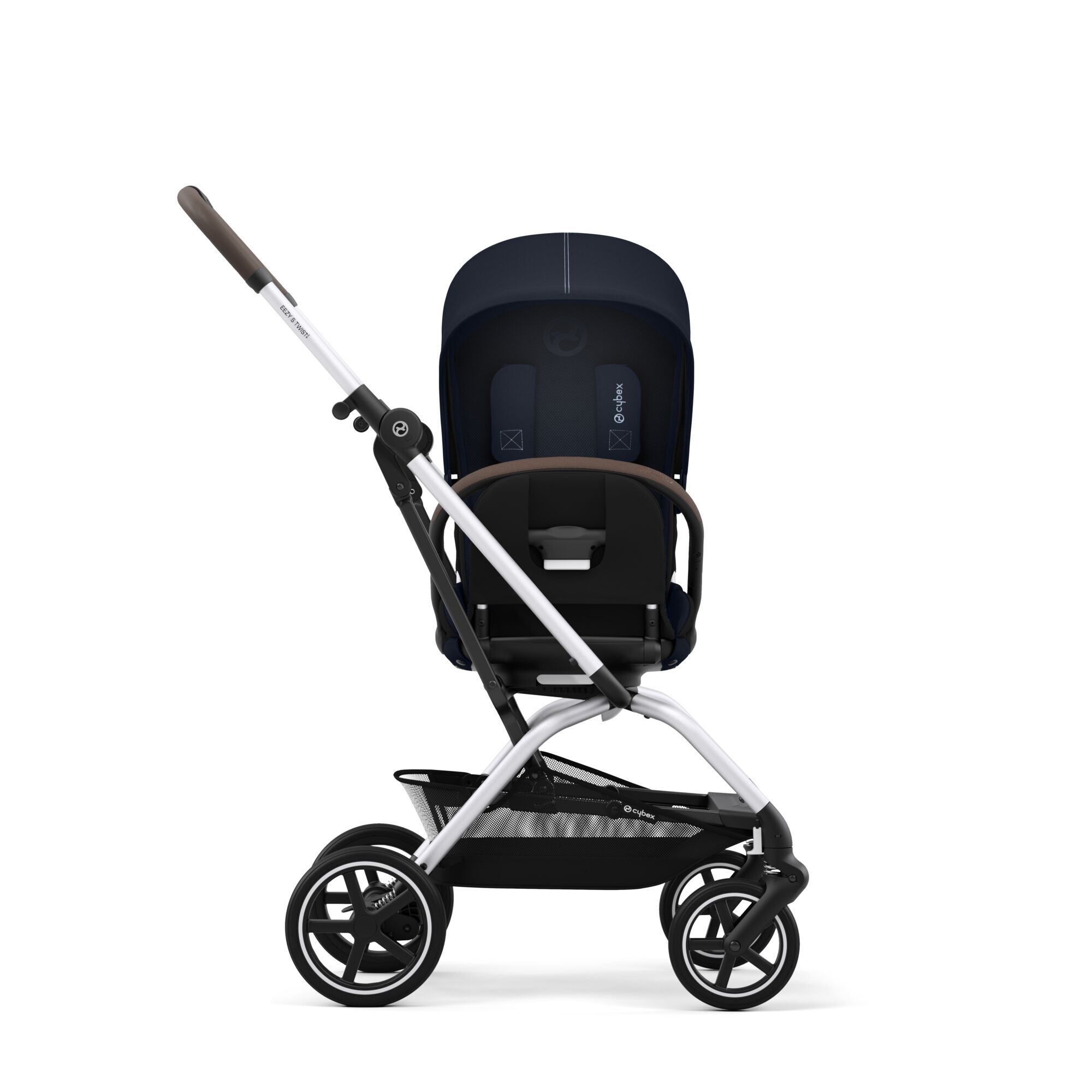 CYBEX Eezy S Twist+2 - Ocean Blue (Silver Frame) in Ocean Blue (Silver Frame) large-cybex-cn image number 4