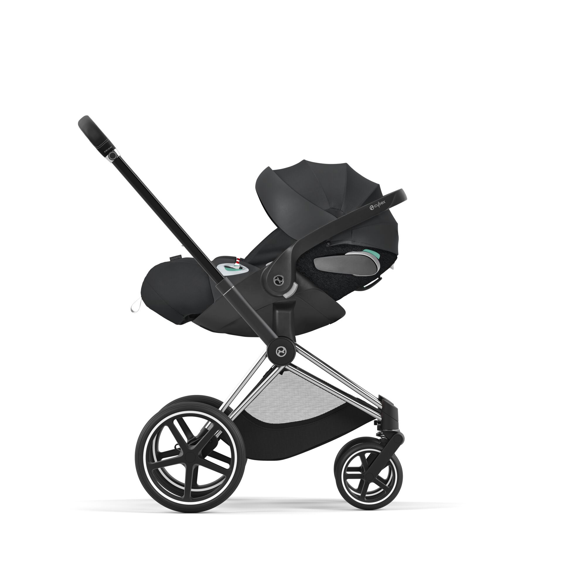 CYBEX Priam Frame - Chrome With Black Details in Chrome With Black Details large-cybex-au image number 5