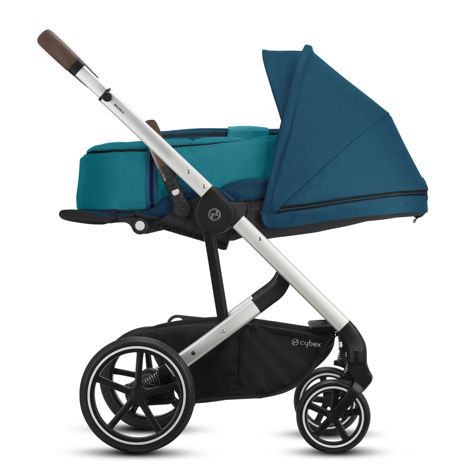 CYBEX Balios S Lux - River Blue (Silver Frame) in River Blue (Silver Frame) large-cybex-gb image number 4