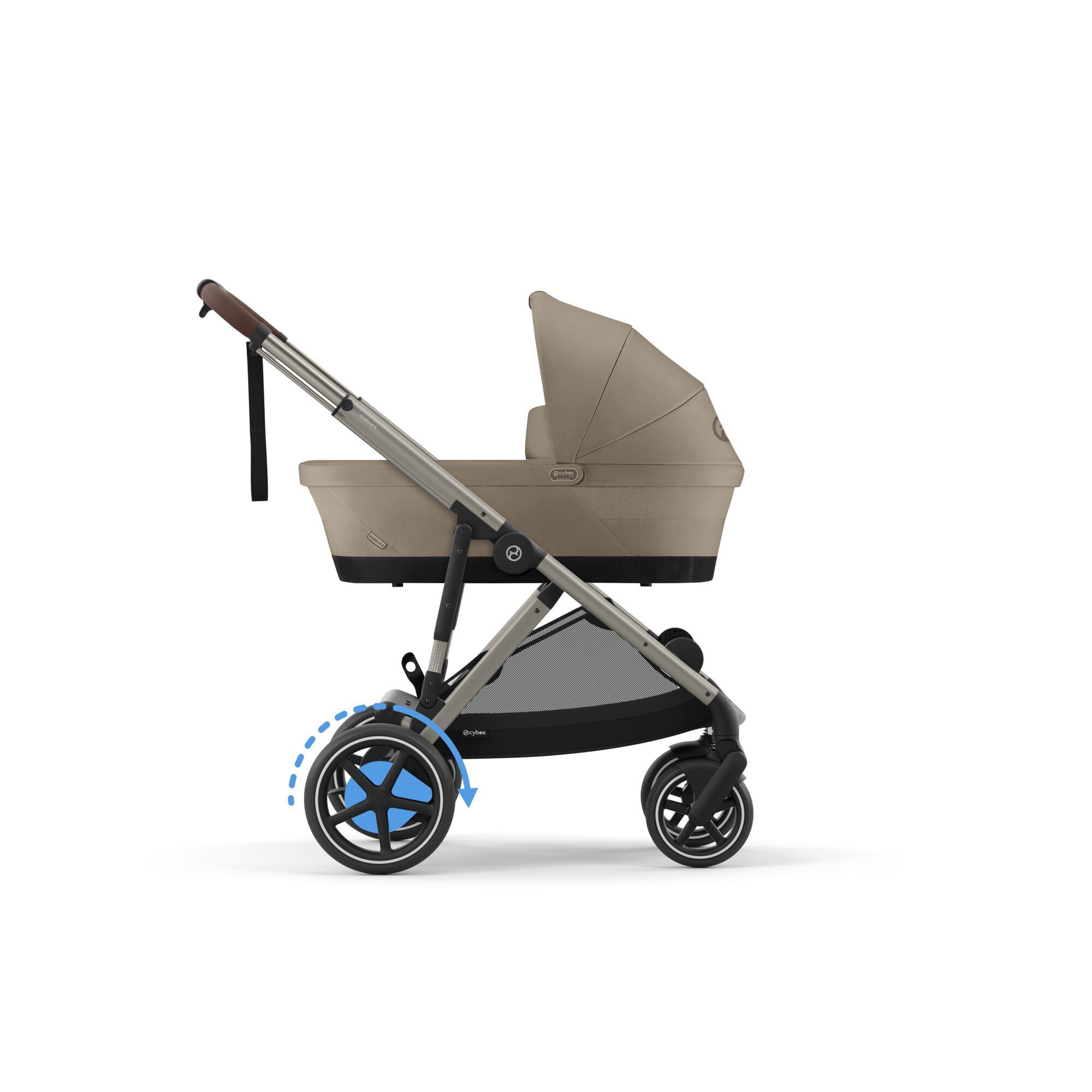 CYBEX e-Gazelle S - Almond Beige (Taupe Frame) in Almond Beige (Taupe Frame) large-cybex-imea image number 3