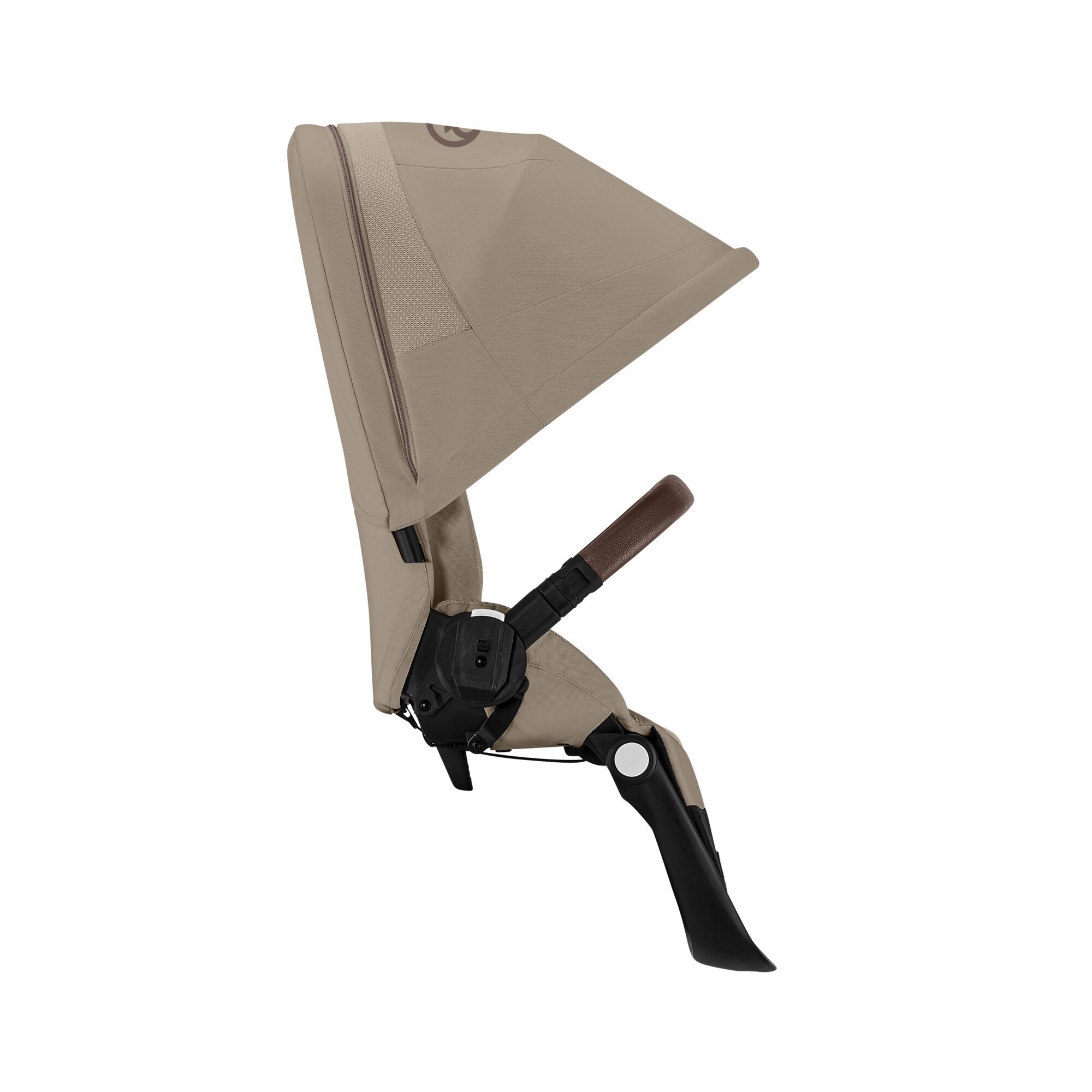 CYBEX Gazelle S  2nd Seat Unit - Almond Beige in Almond Beige (Taupe Frame) large-cybex-us