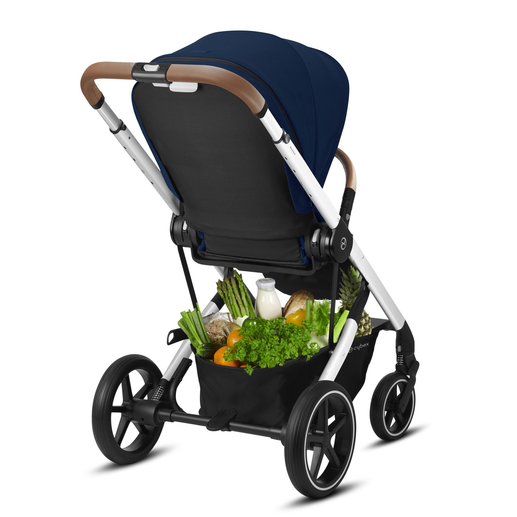 CYBEX Balios S Lux - Navy Blue (Silver Frame) in Navy Blue (Silver Frame) large-cybex-us image number 4