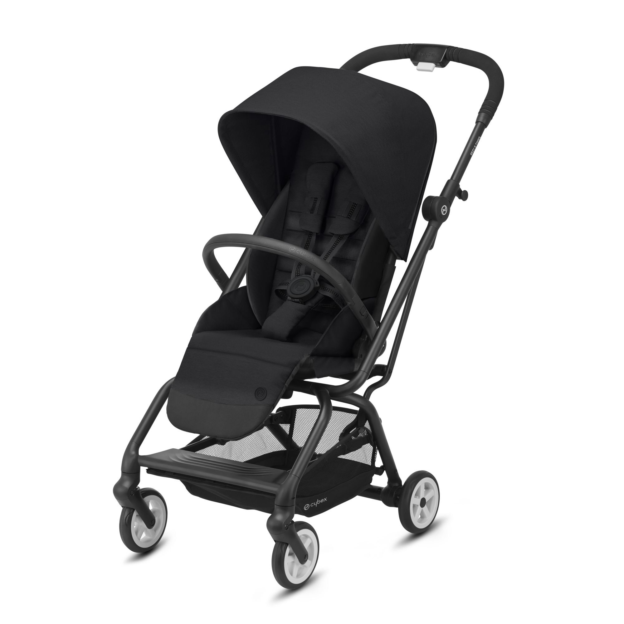 CYBEX Eezy S Twist 2 - Deep Black (Schwarzer Rahmen) in Deep Black (Black Frame) large-cybex-neu Bild 1