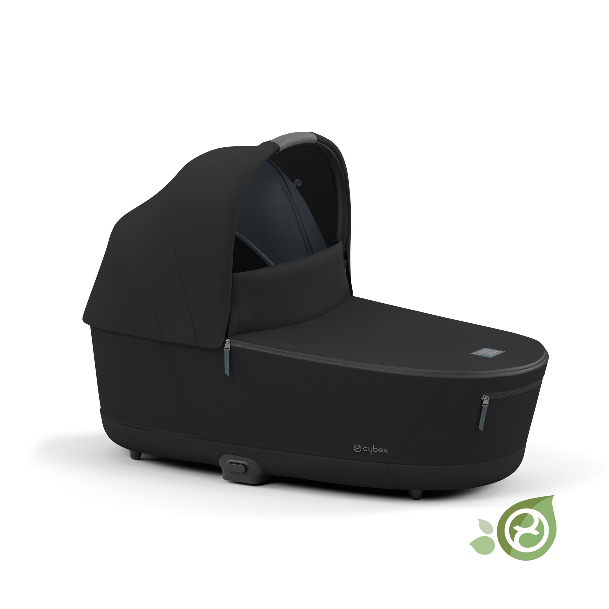 CYBEX Priam Lux Carry Cot - Onyx Black in Onyx Black large-cybex-cn image number 1