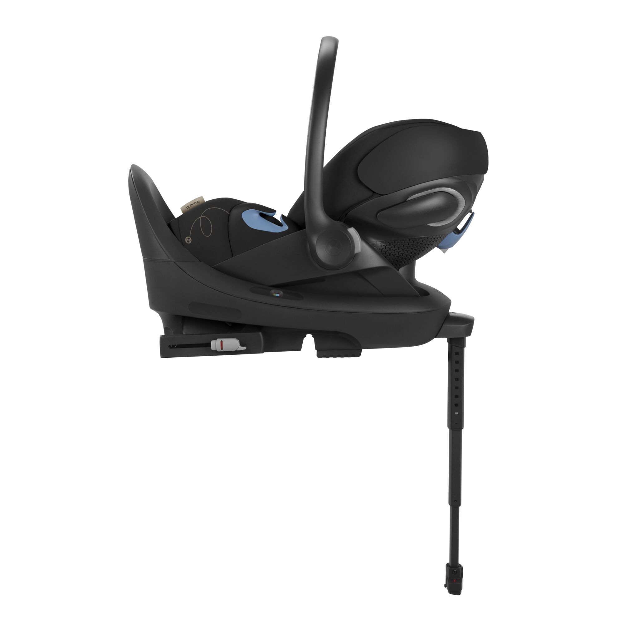 CYBEX Cloud G Lux with SensorSafe - Moon Black in Moon Black large-cybex-us image number 3