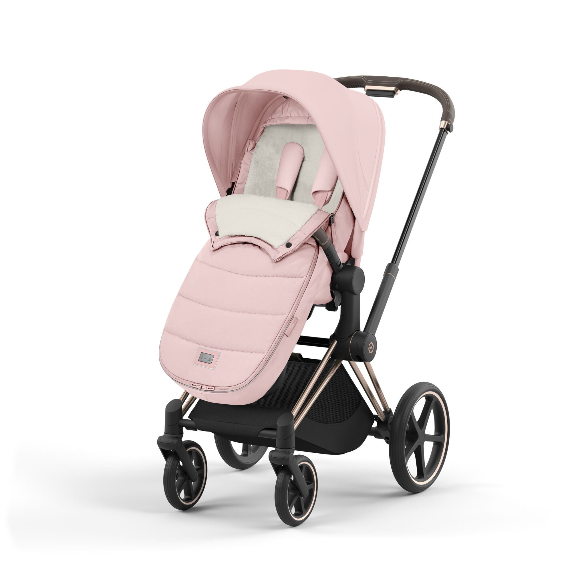 Fusak Platinum Footmuff &ndash; Peach Pink - Image 5