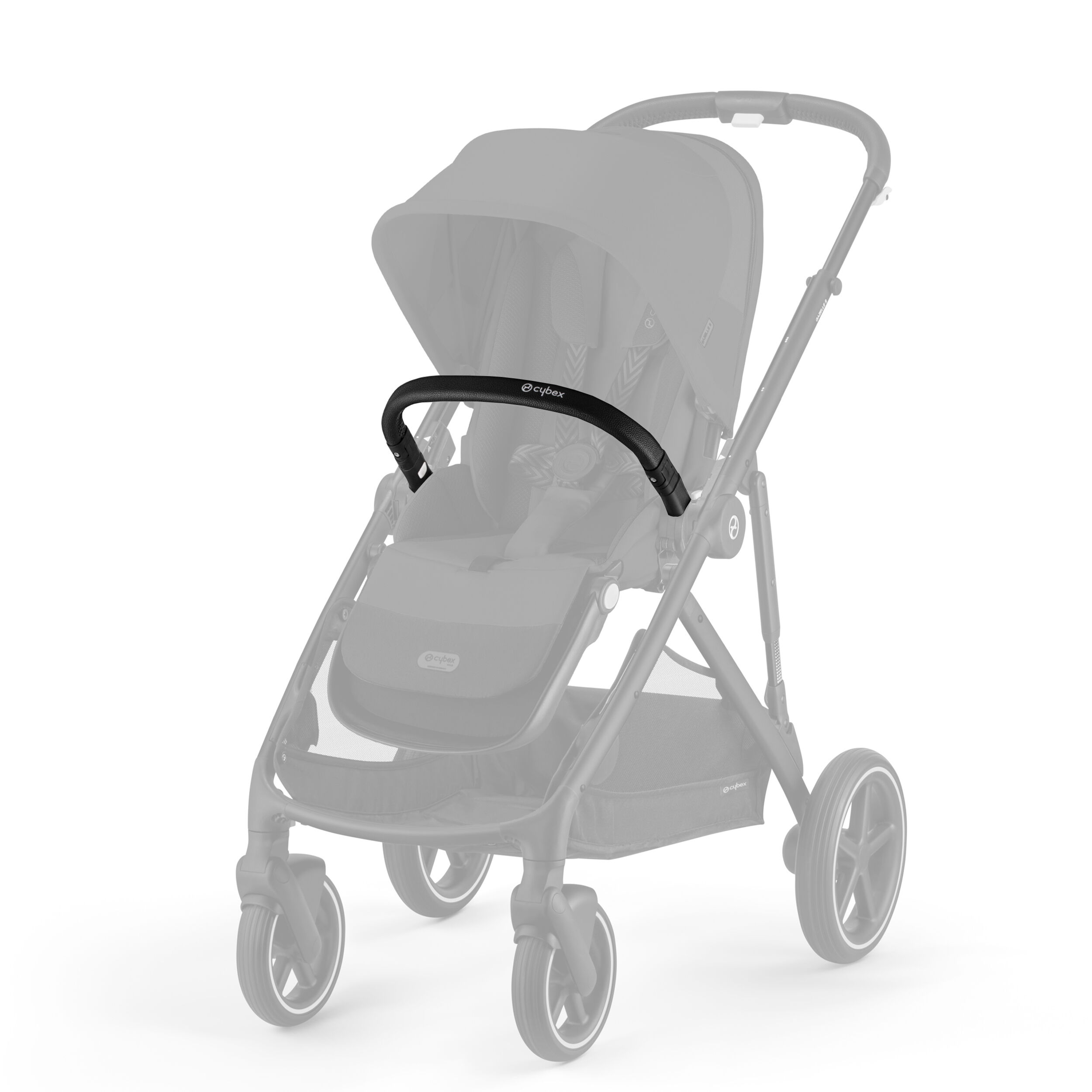 CYBEX Gazelle S Bumper Bar - Black (Black Frame) in Black (Black Frame) large-cybex-us image number 2
