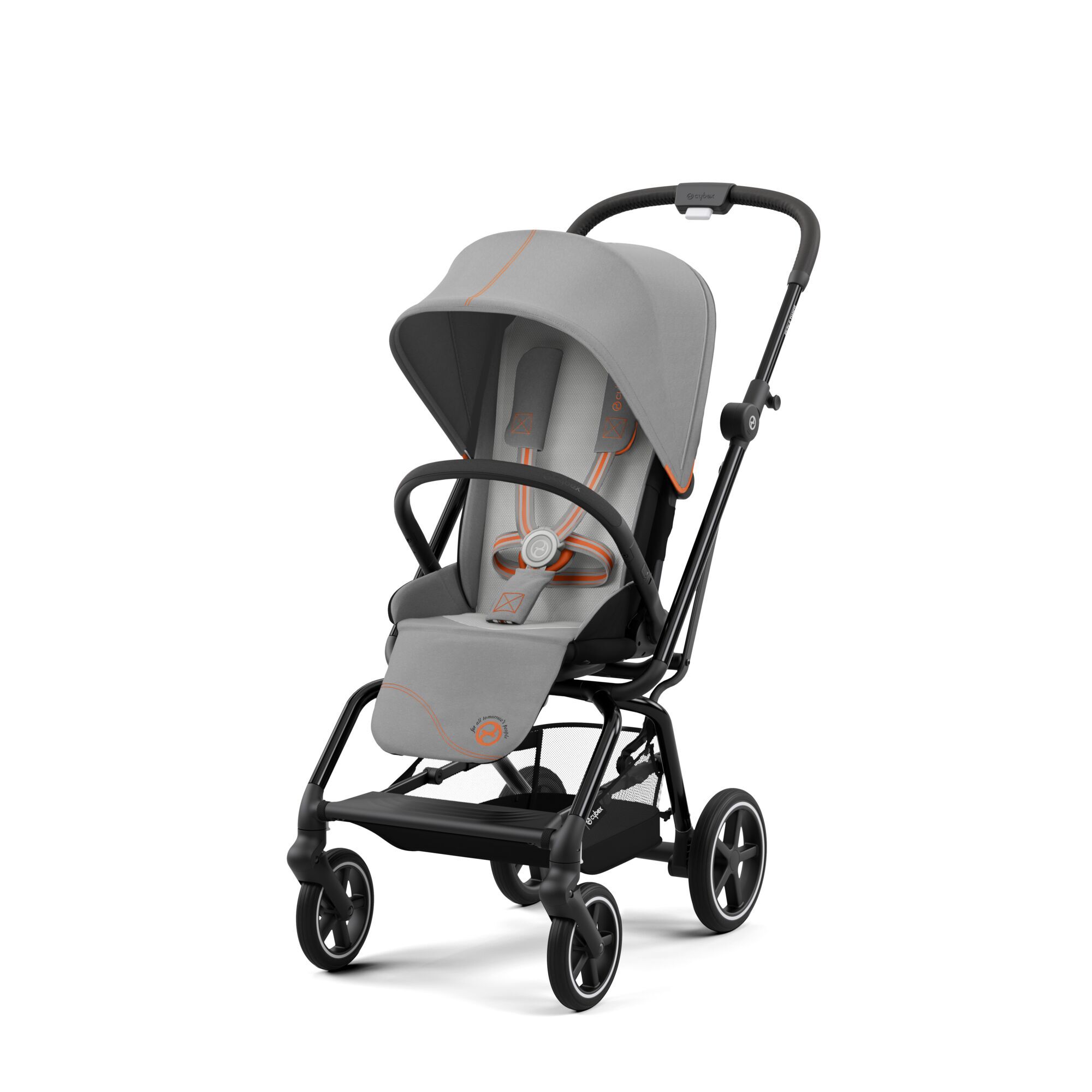 CYBEX Eezy S Twist+2 2023 - Lava Grey (Black Frame) in Lava Grey (Black Frame) large-cybex-gb image number 2