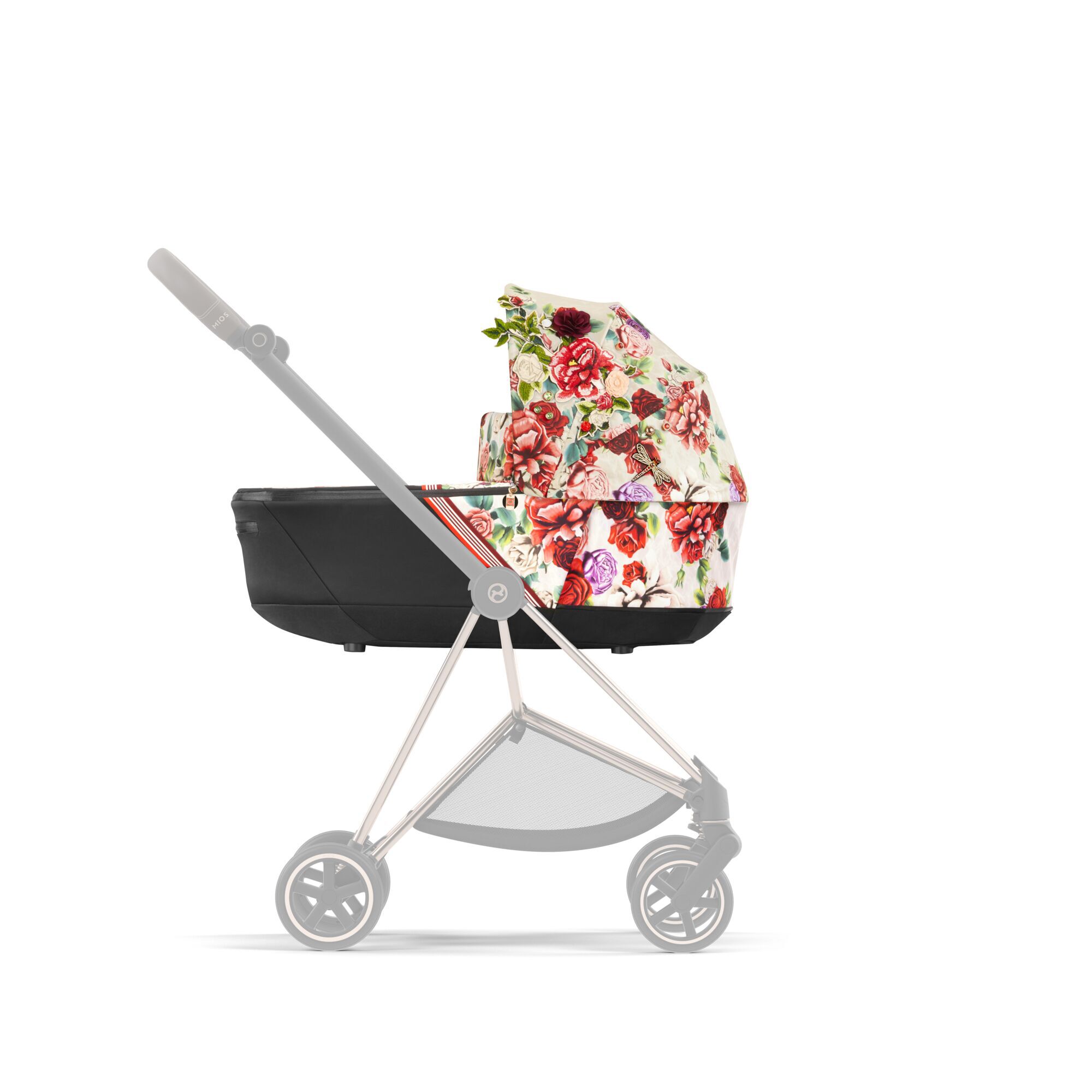 Mios Lux Carry Cot Babywanne&nbsp;&ndash; Spring Blossom Light - Image 3