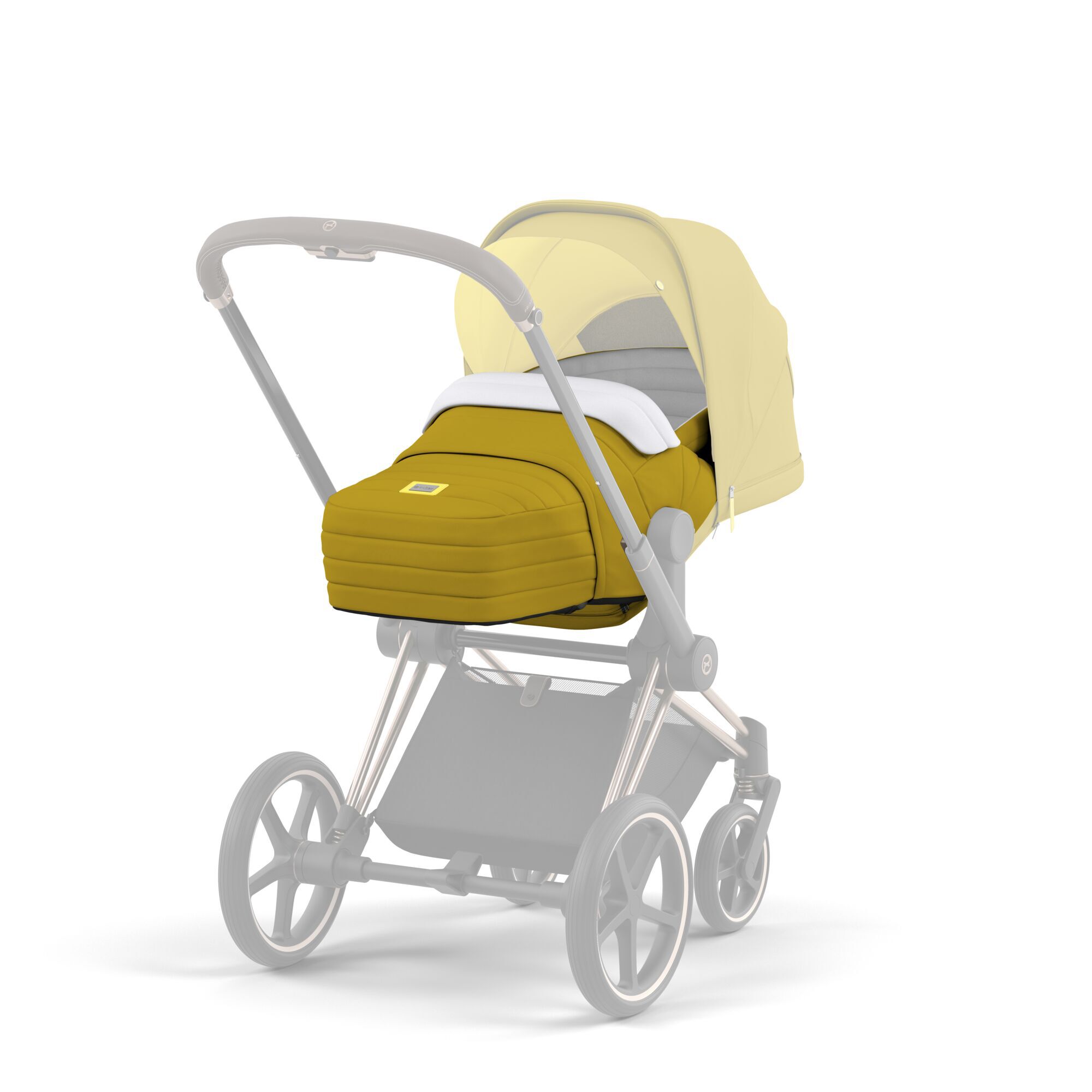 CYBEX Platinum Lite Cot - Mustard Yellow in Mustard Yellow large-cybex-cn image number 1