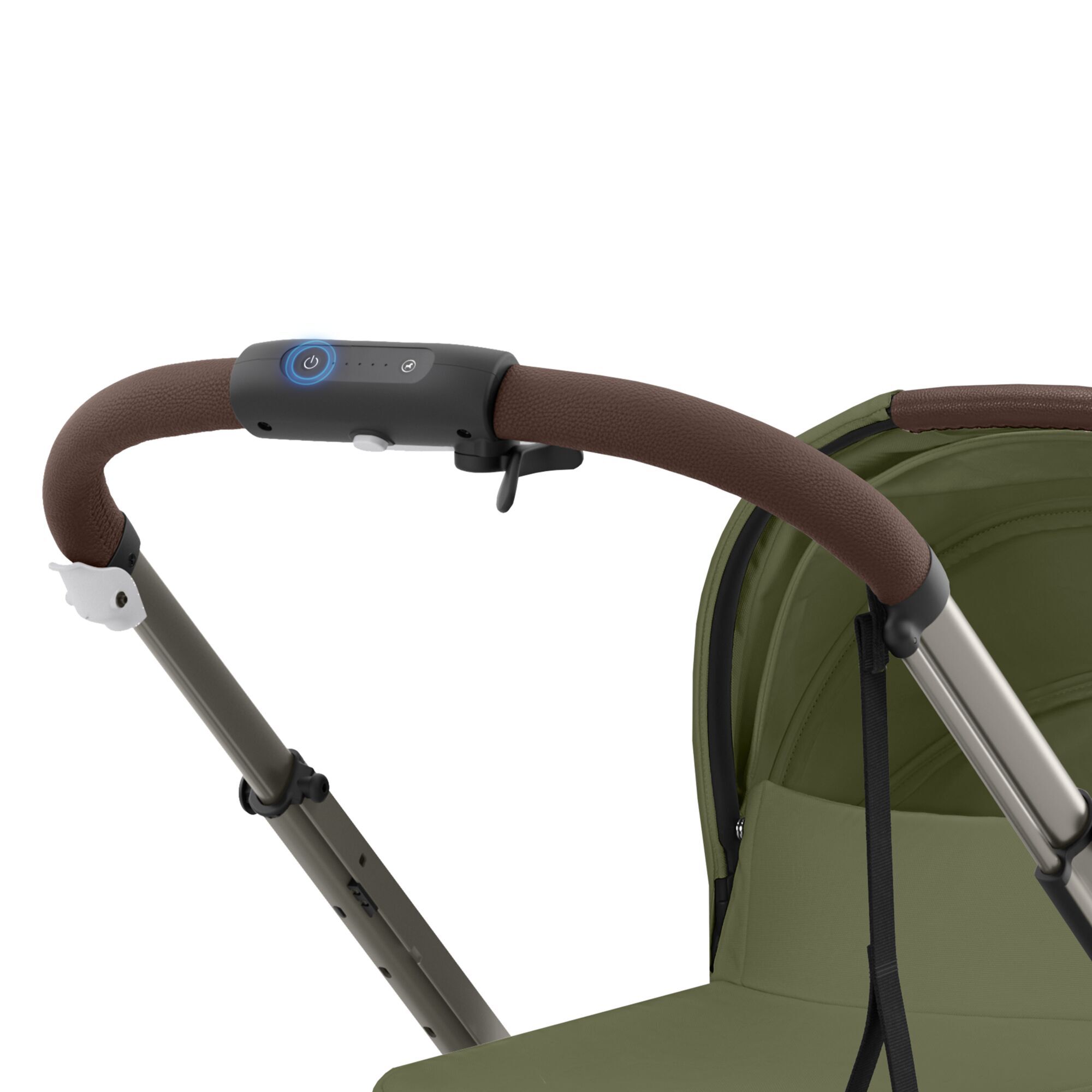 CYBEX e-Gazelle S - Moss Green (Taupe Frame) in Moss Green (Taupe Frame) large-cybex-imea image number 2