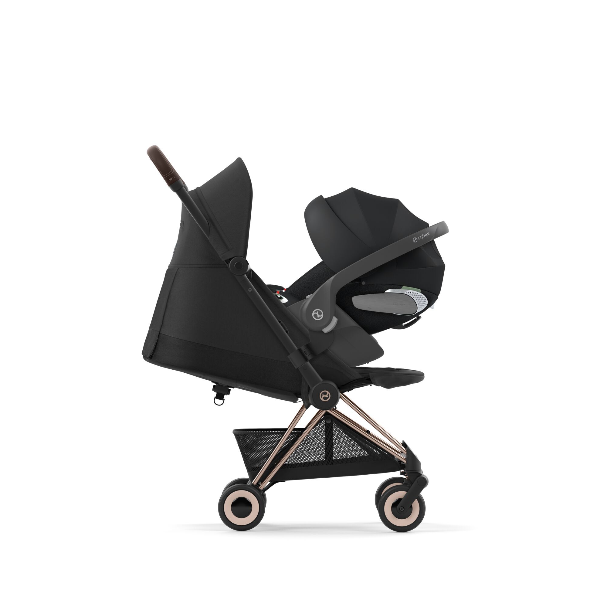 CYBEX Coya - Sepia Black (Rosegold Frame) in Sepia Black (Rosegold Frame) large-cybex-jp 画像番号 7